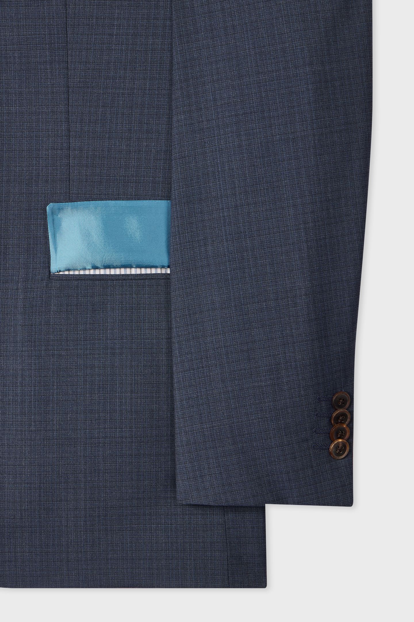 MENS TAILORED FIT 2 BUTTON SUIT BLUE 5