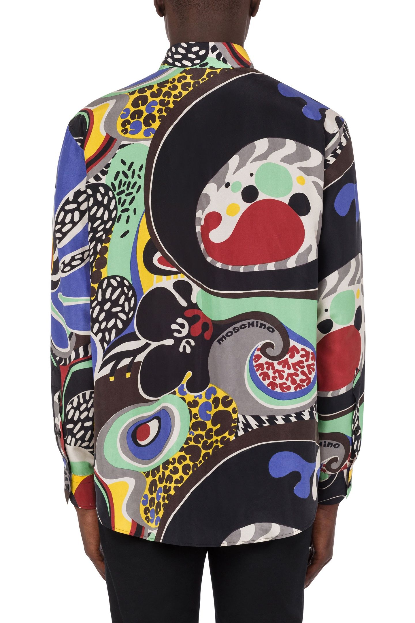 PSYCHEDELIC PRINT HABOTAI SHIRT MULTICOLOR 2