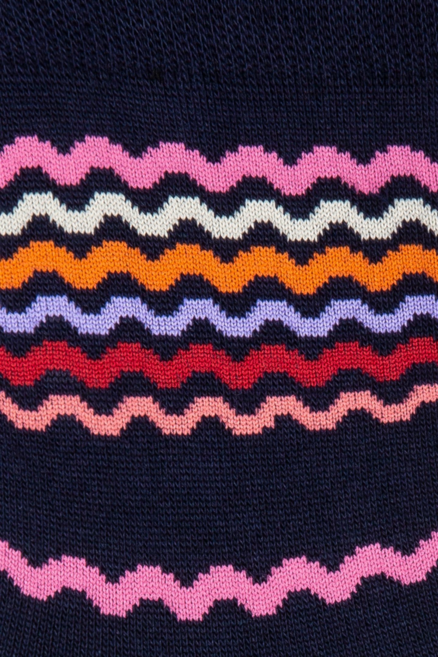 WOMEN SOCK BERTIE RICRAC NAVY 5