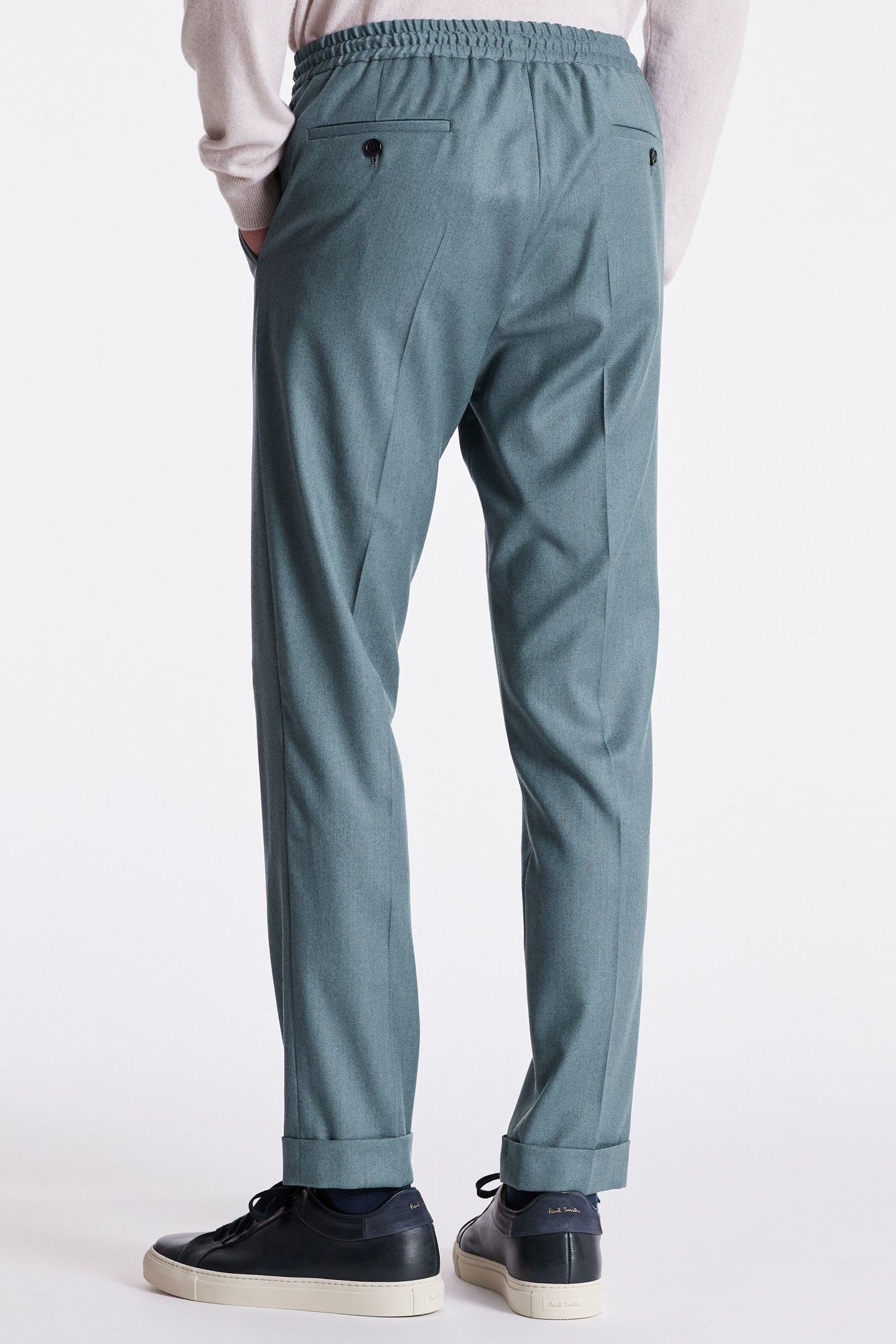 GENTS DRAWCORD TROUSER BLUE 2