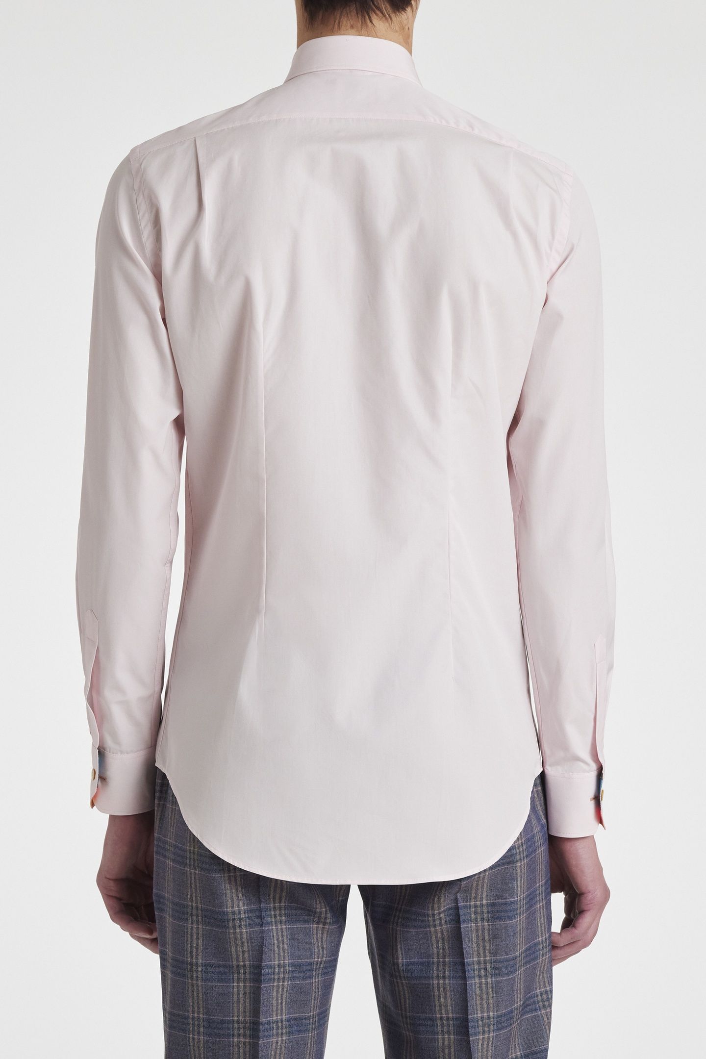 GENTS S/C TAILORED SHIRT POWDER PINK 2