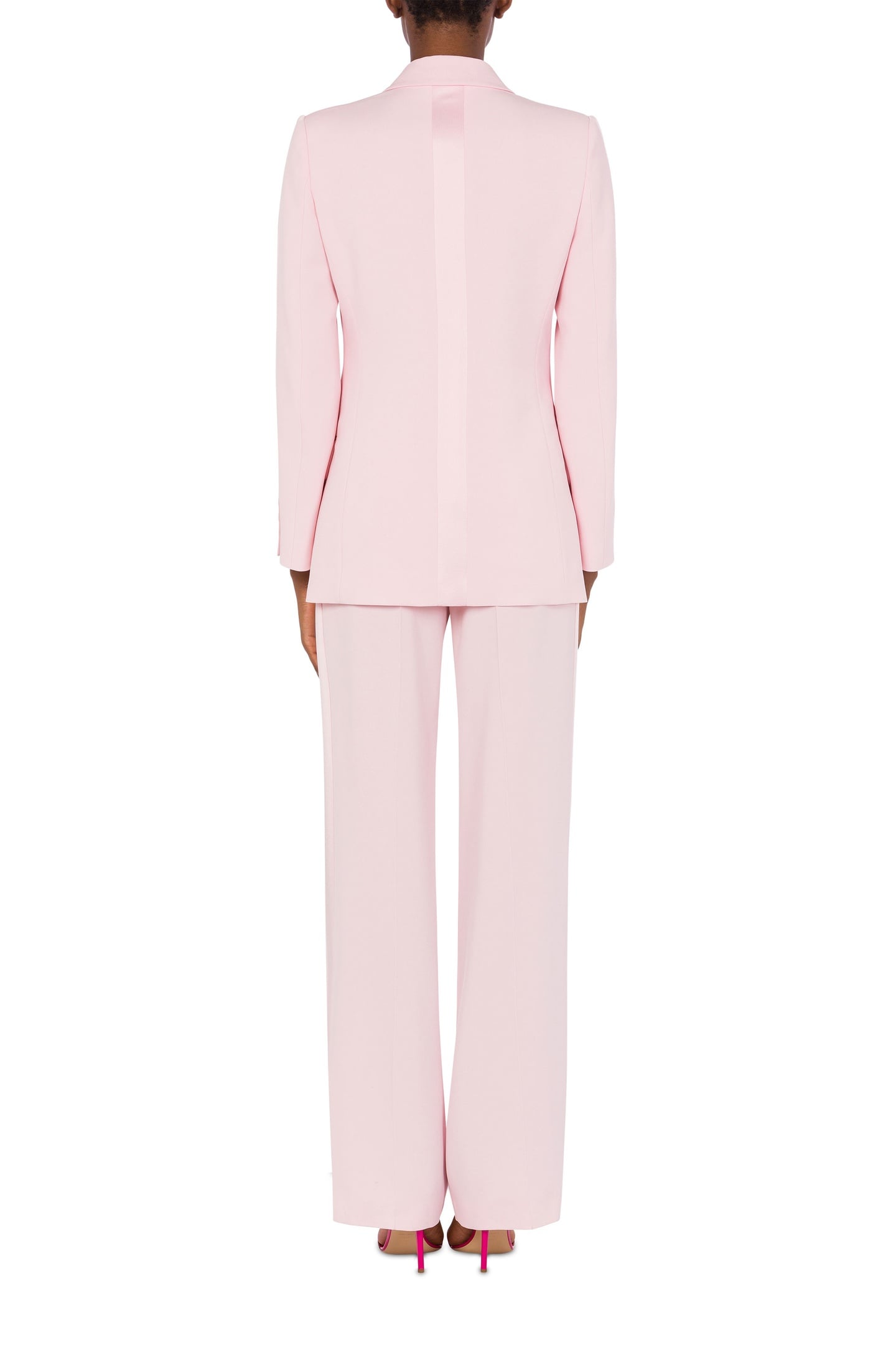 STRETCH ENVER SATIN JACKET PINK 2