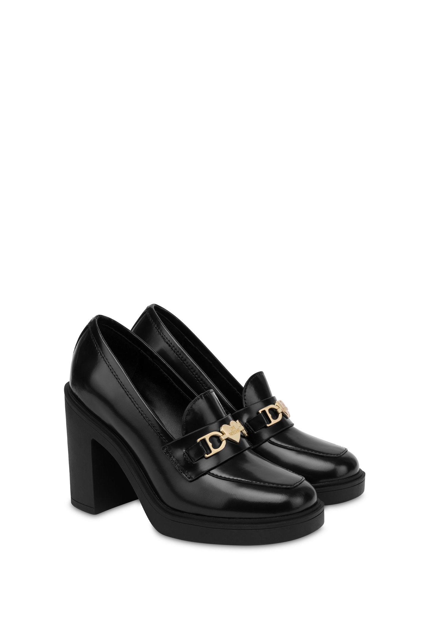 CALFSKIN PUMPS BLACK 2