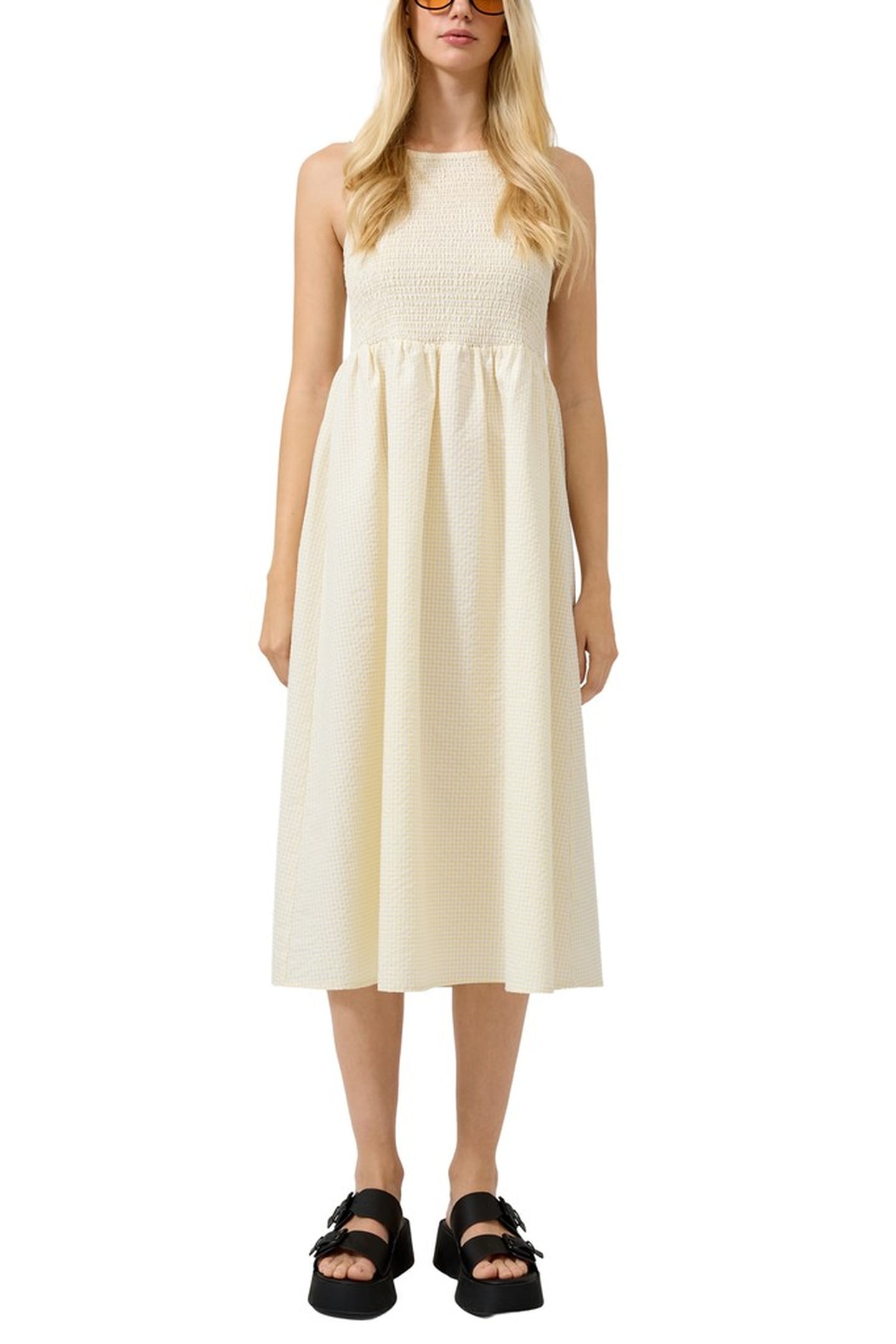 S.OLIVER-QS DRESSES YELLOW 2