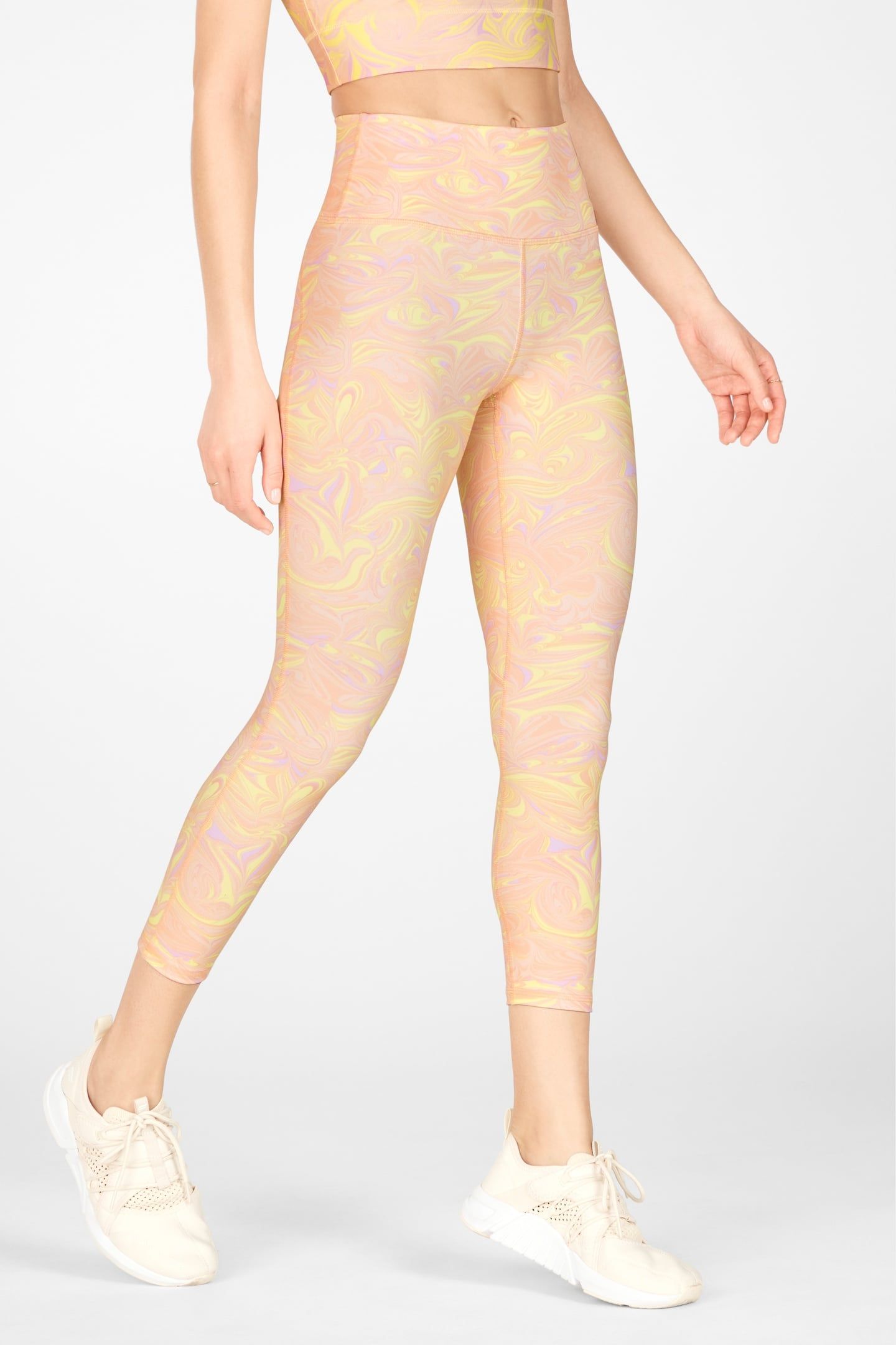 DEFINE HIGH-WAISTED CAPRI MARBLE 1