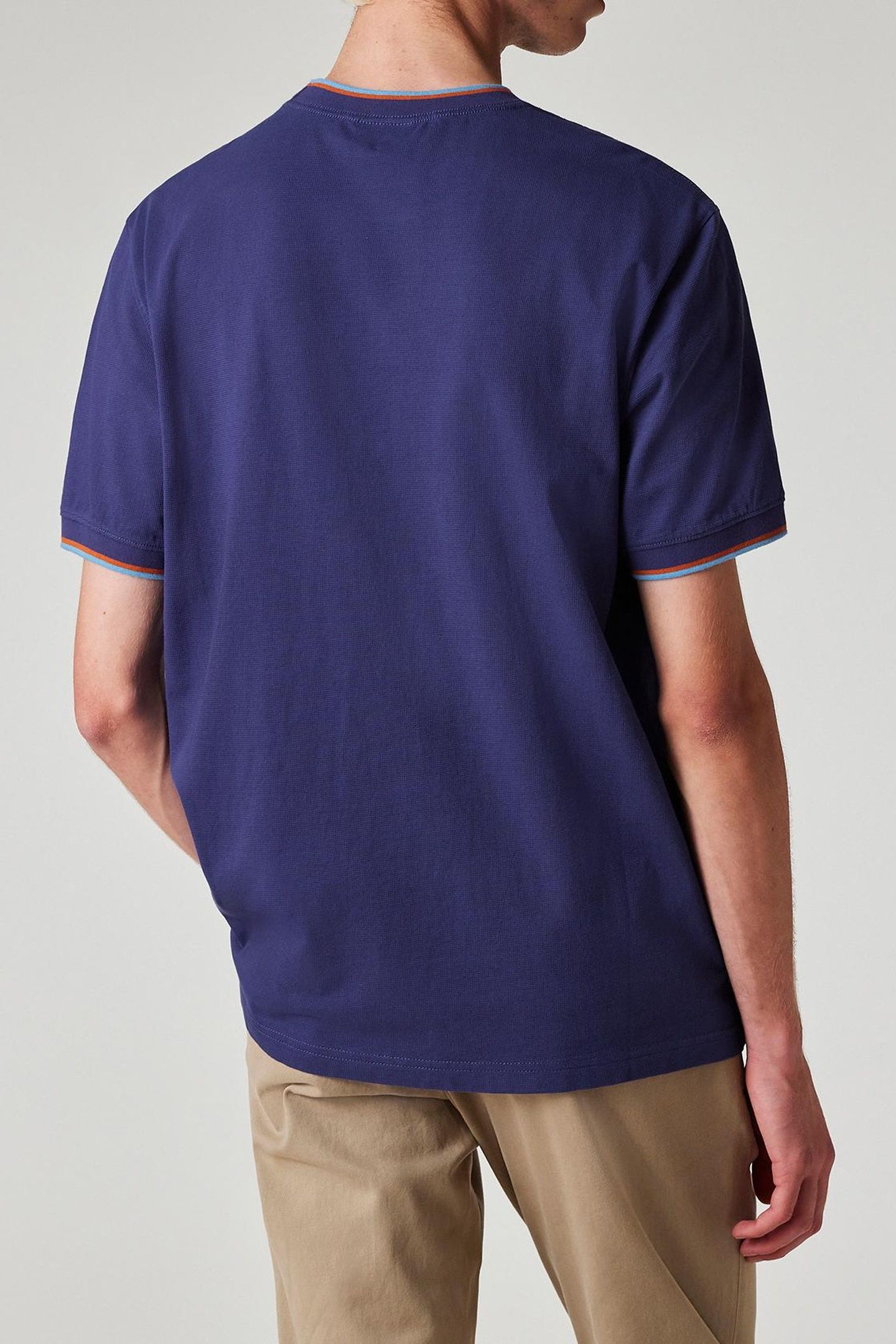 MENS REG FIT SS TSHIRT INDIGO 3