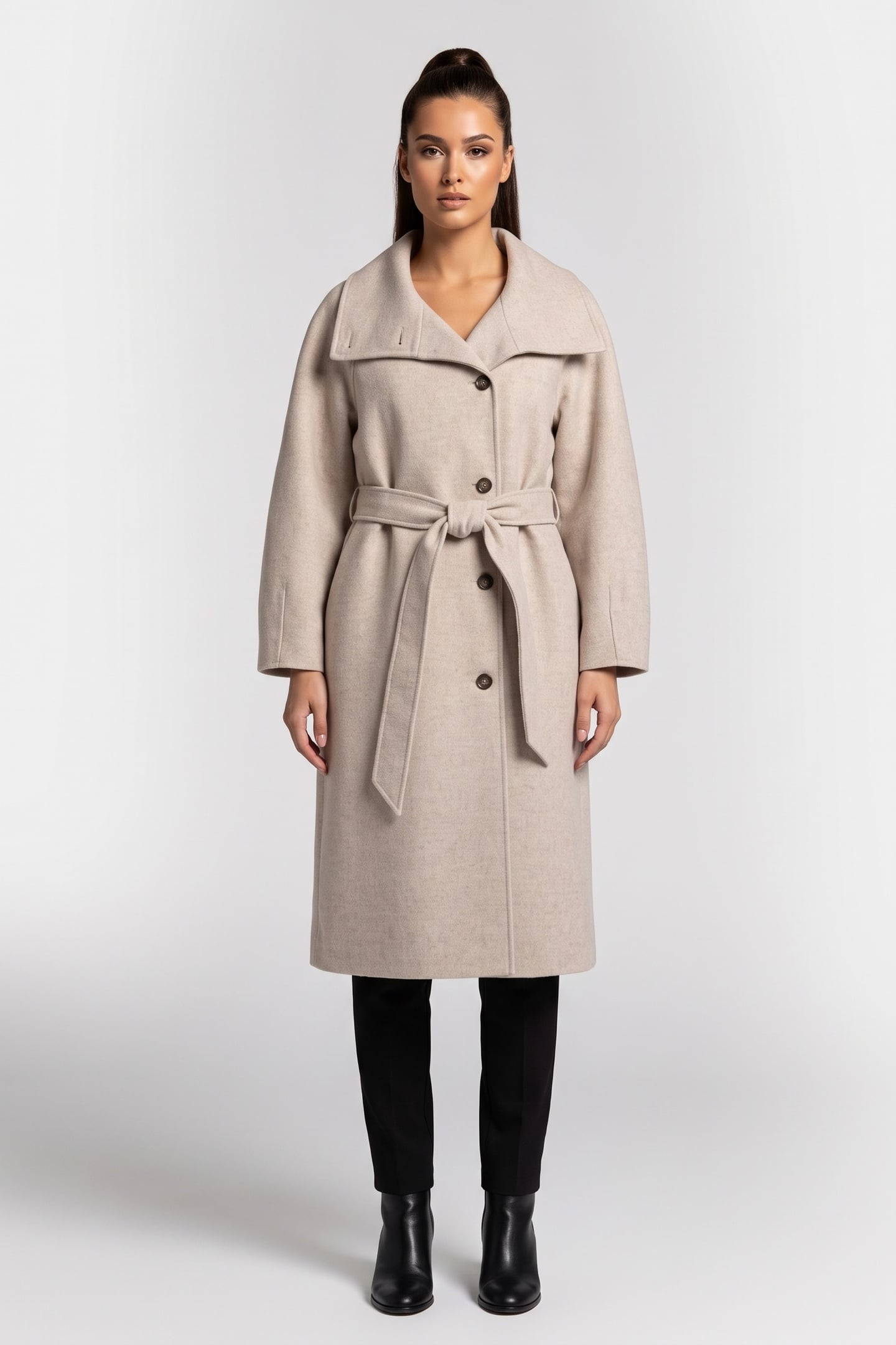 ES LIANA COAT BEIGE 1