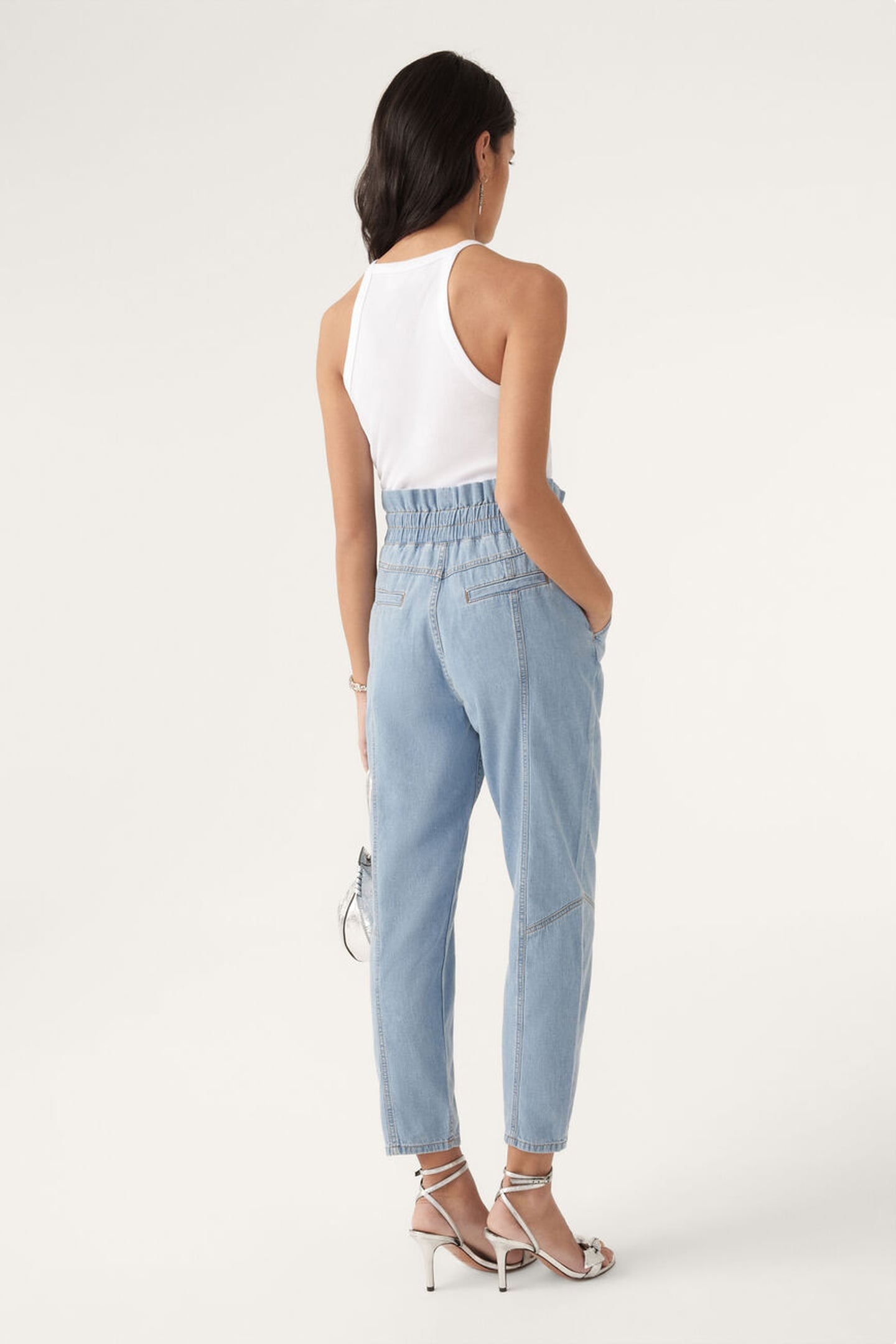 CARROT TROUSERS LIGHTUSEDBLUE 2