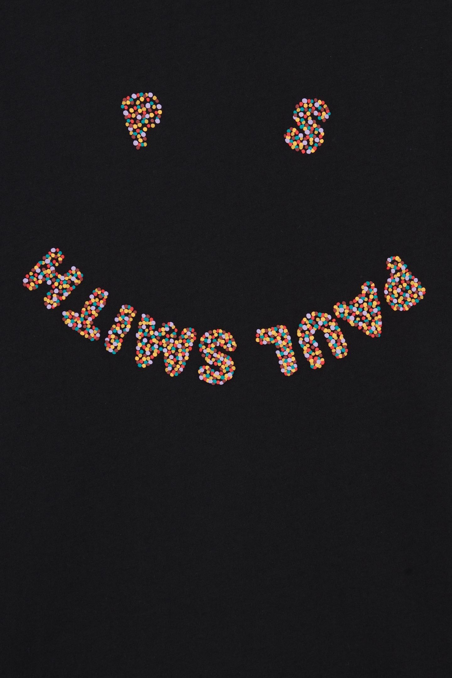 WOMENS TSHIRT PS HAPPY DOT BLACK 8