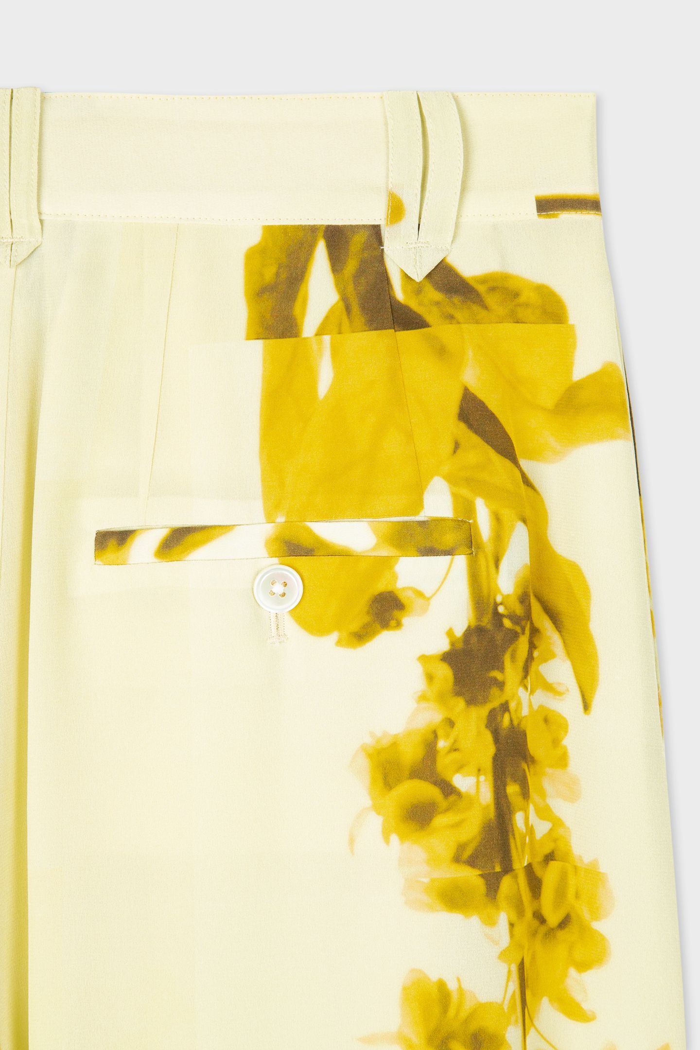 WOMENS TROUSERS YELLOW 7
