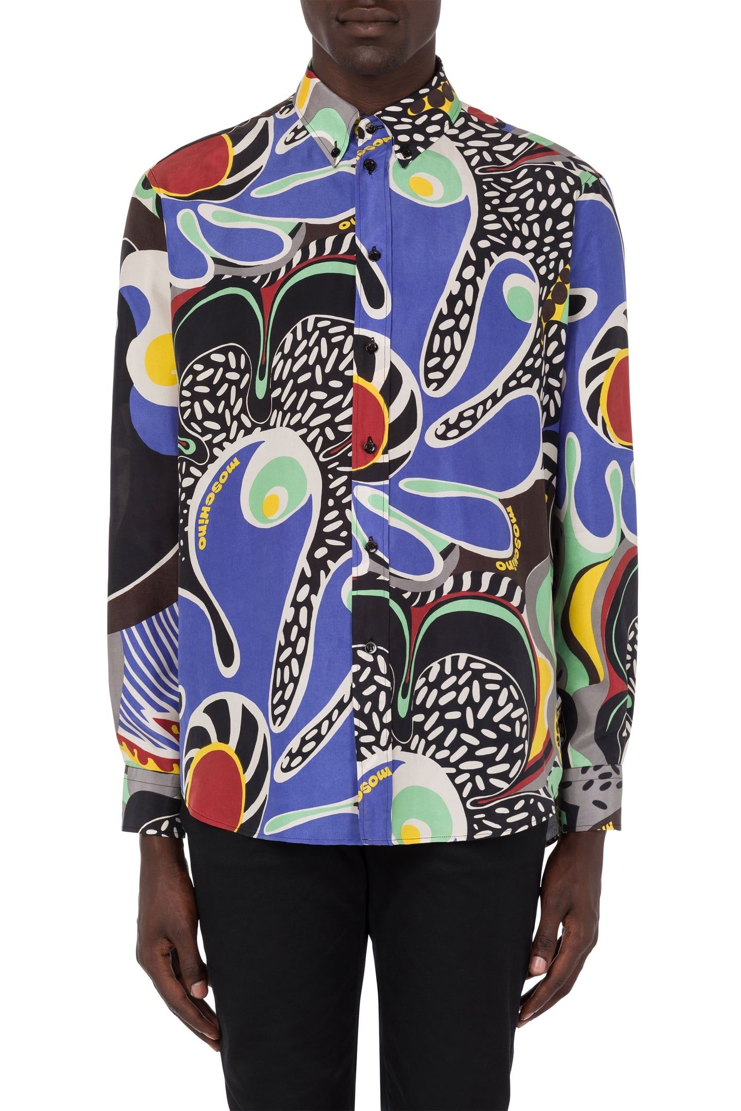 PSYCHEDELIC PRINT HABOTAI SHIRT MULTICOLOR 1