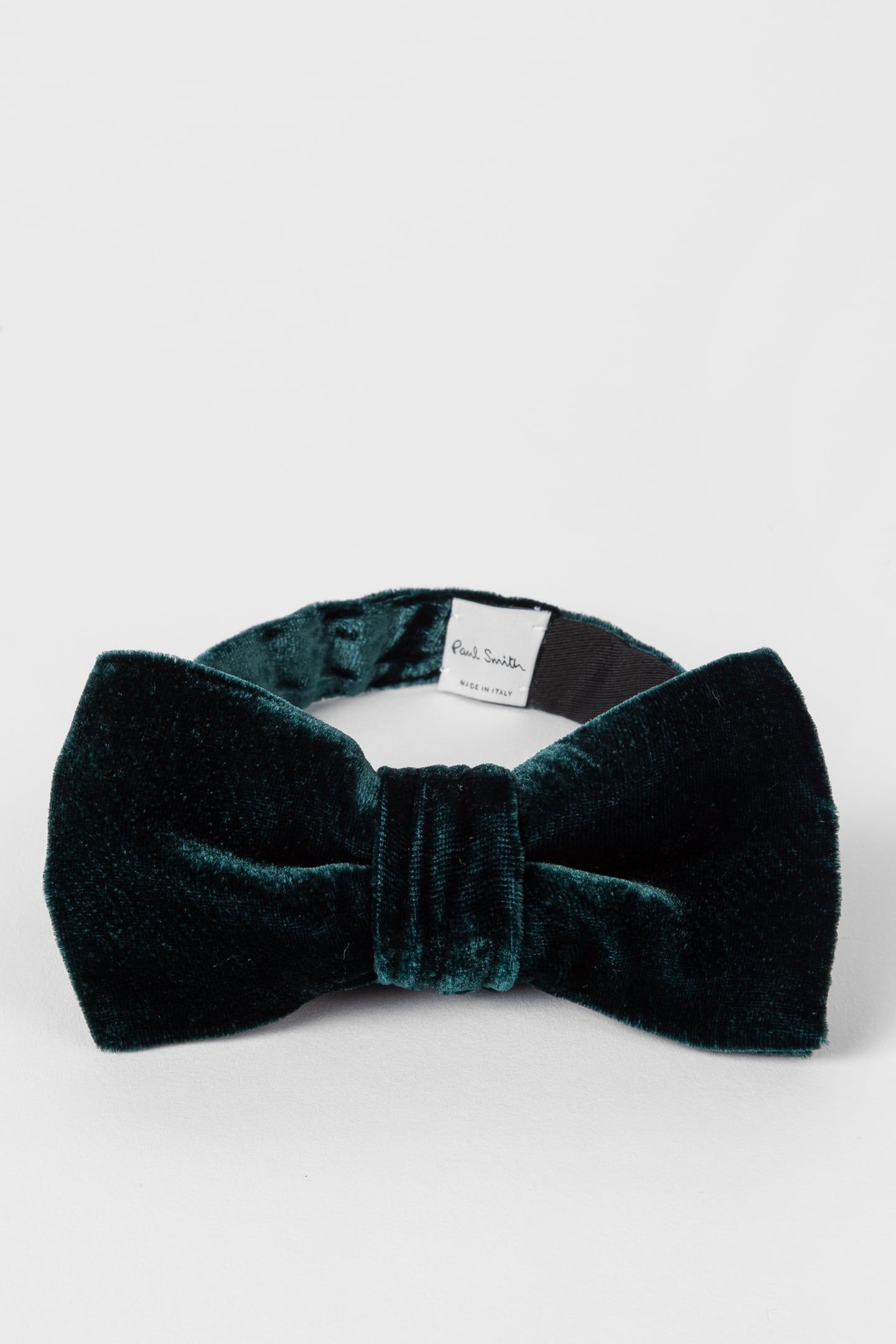 MEN BOWTIE VELVET PETROL GREEN 4