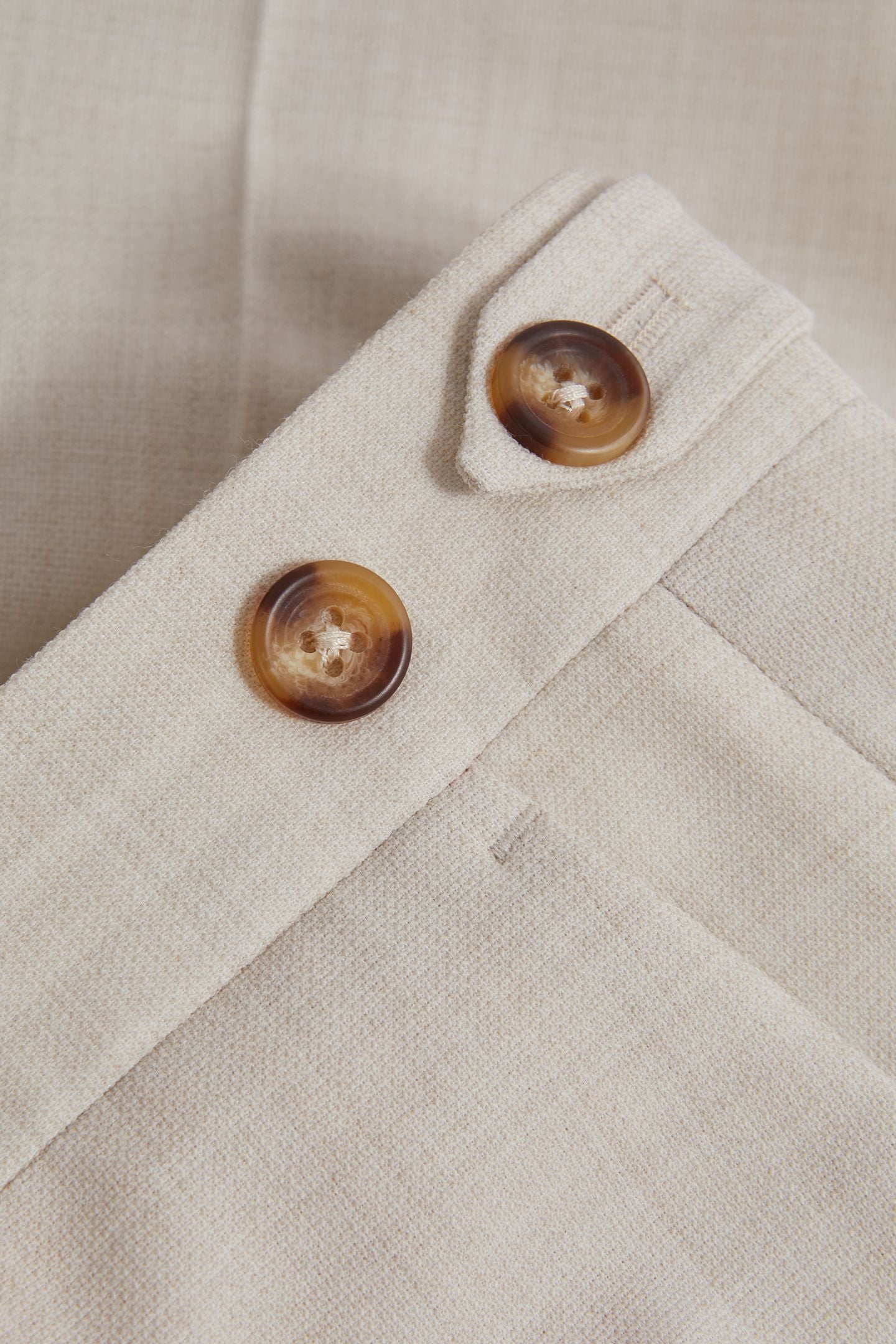 TEXTURED WEAVE MIXER TROUSER STONE 5