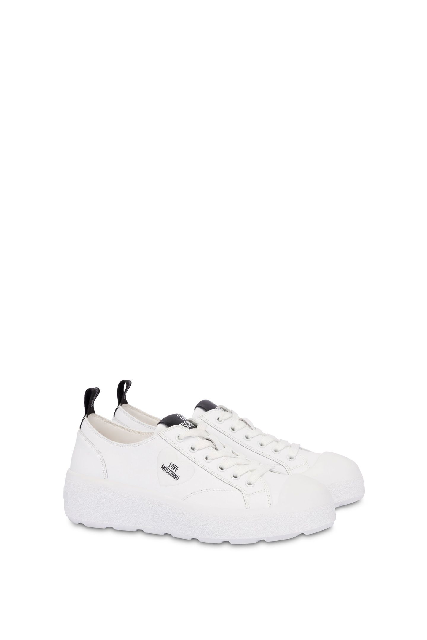 CALFSKIN SNEAKERS WHITE 2