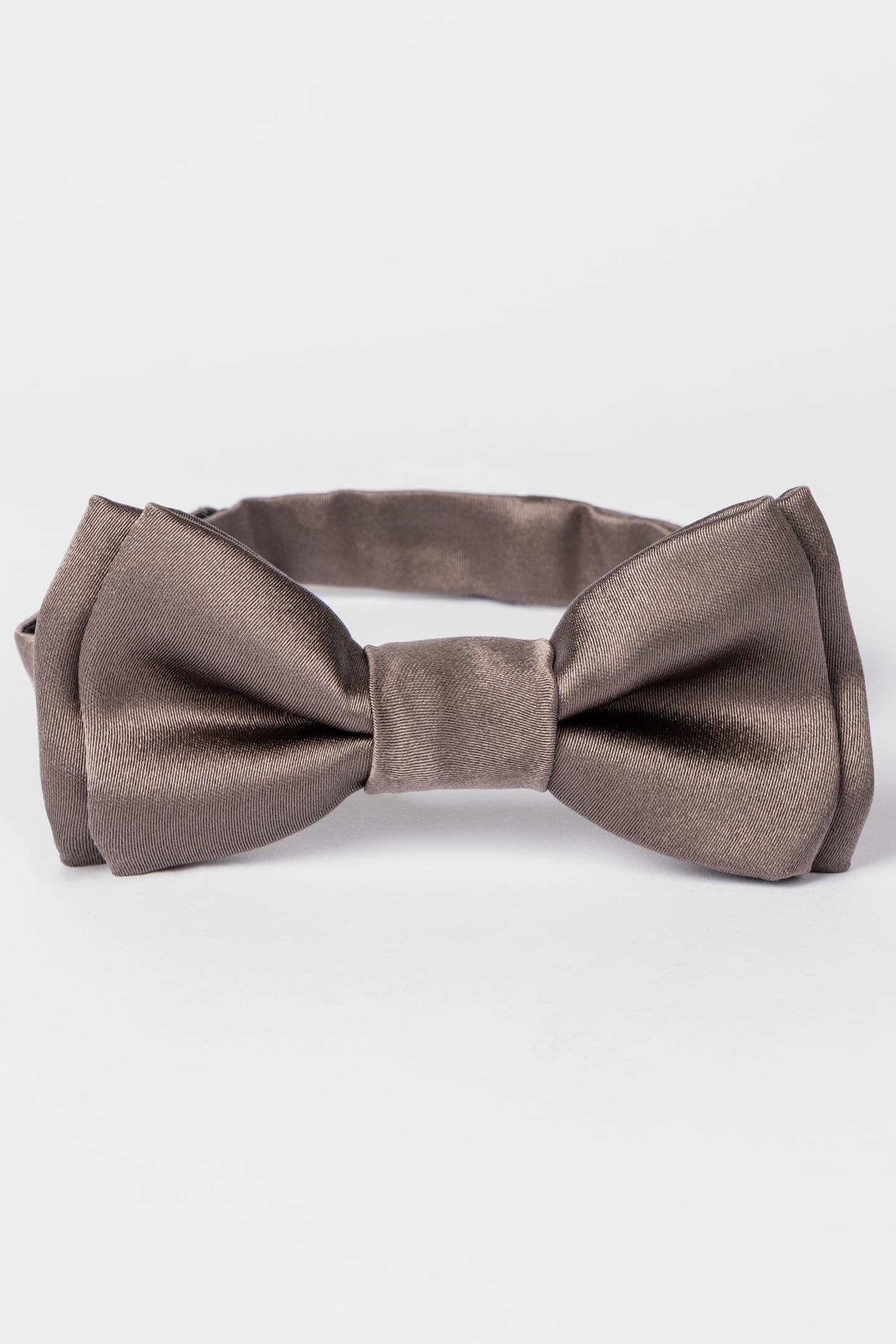 MEN BOWTIE PLAIN SILK MAUVE 2