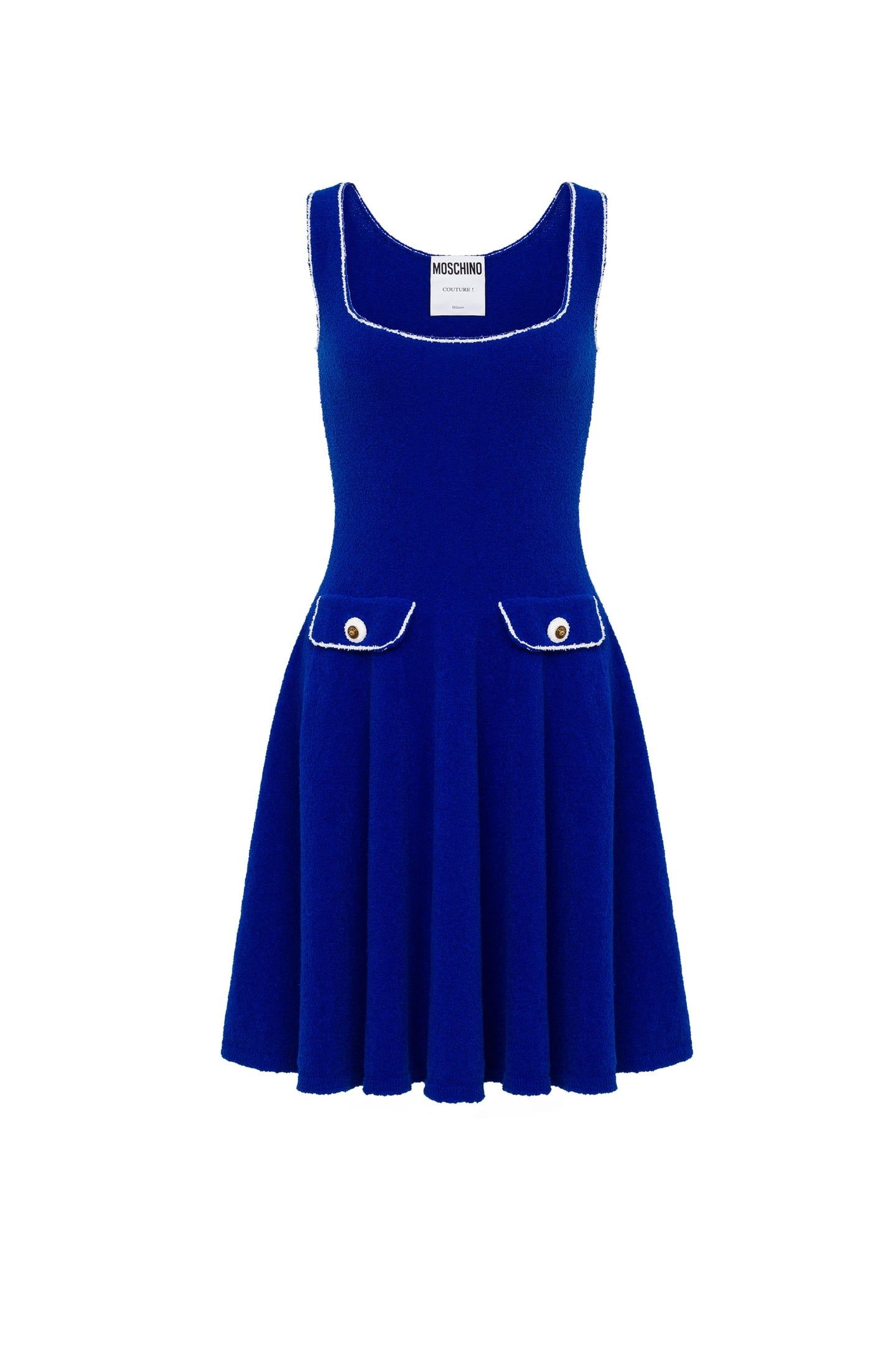 KNIT DRESS BLUE 3