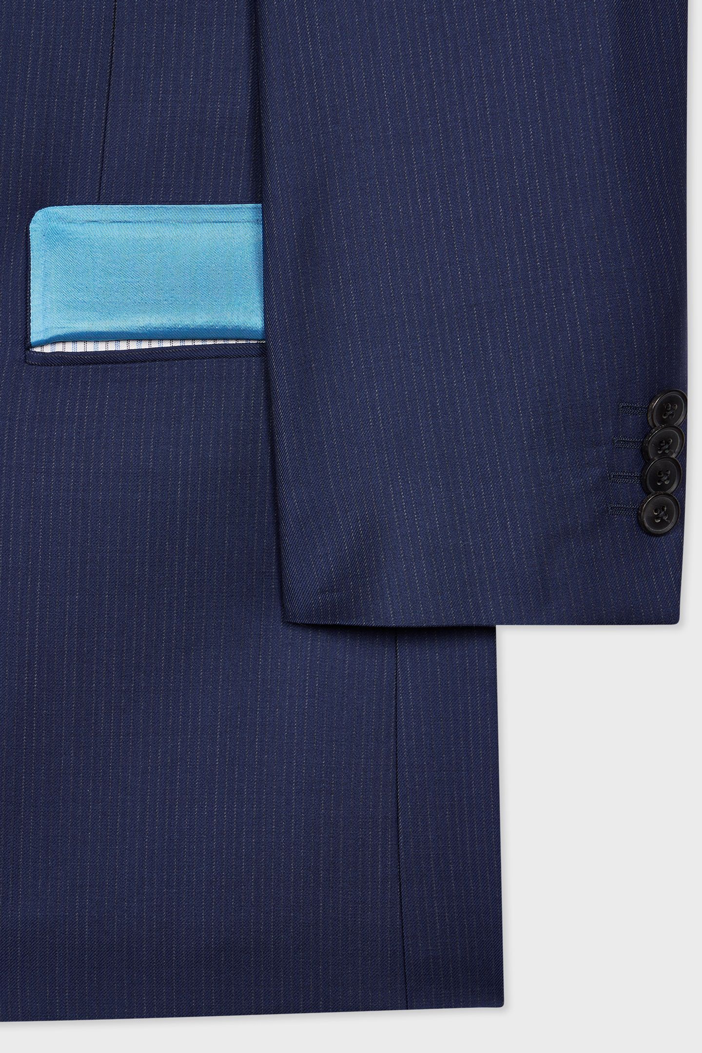 MENS TAILORED FIT 2 BUTTON SUIT NAVY 4