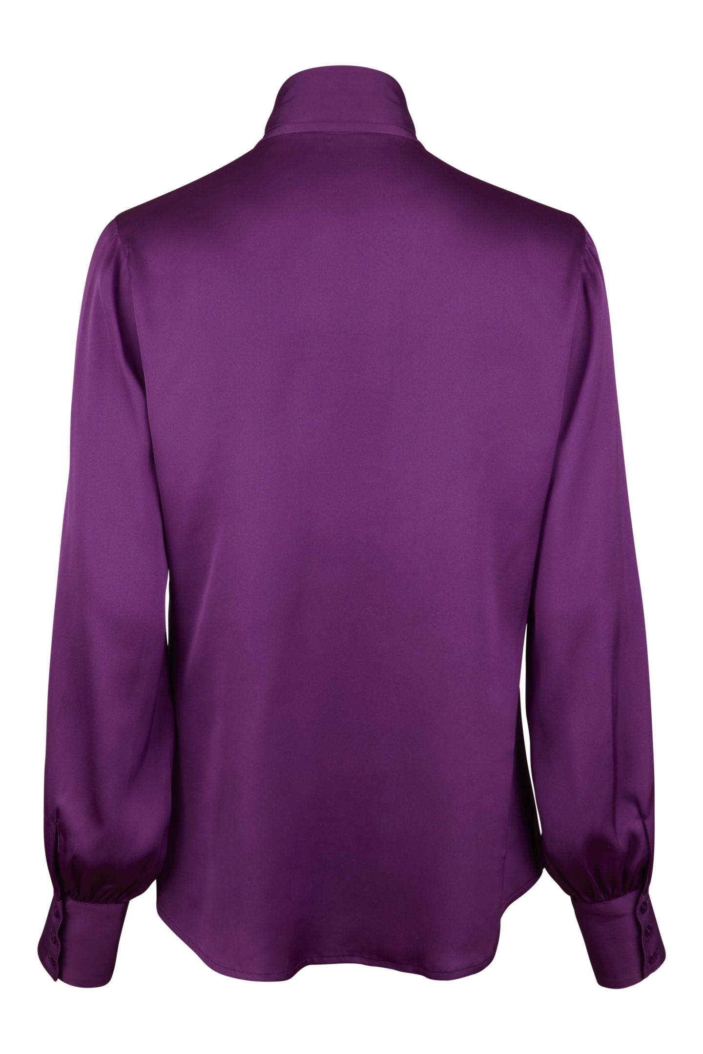 SELMA BLOUSE, BOWTIE FLYFRONT PURPLE 2