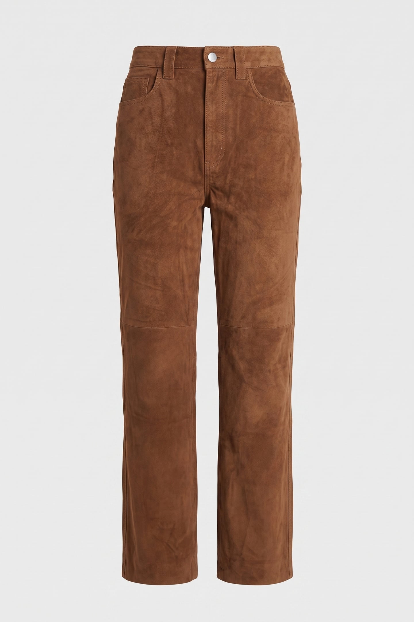 ES MELISSA SUEDE TROUSERS BROWN 3