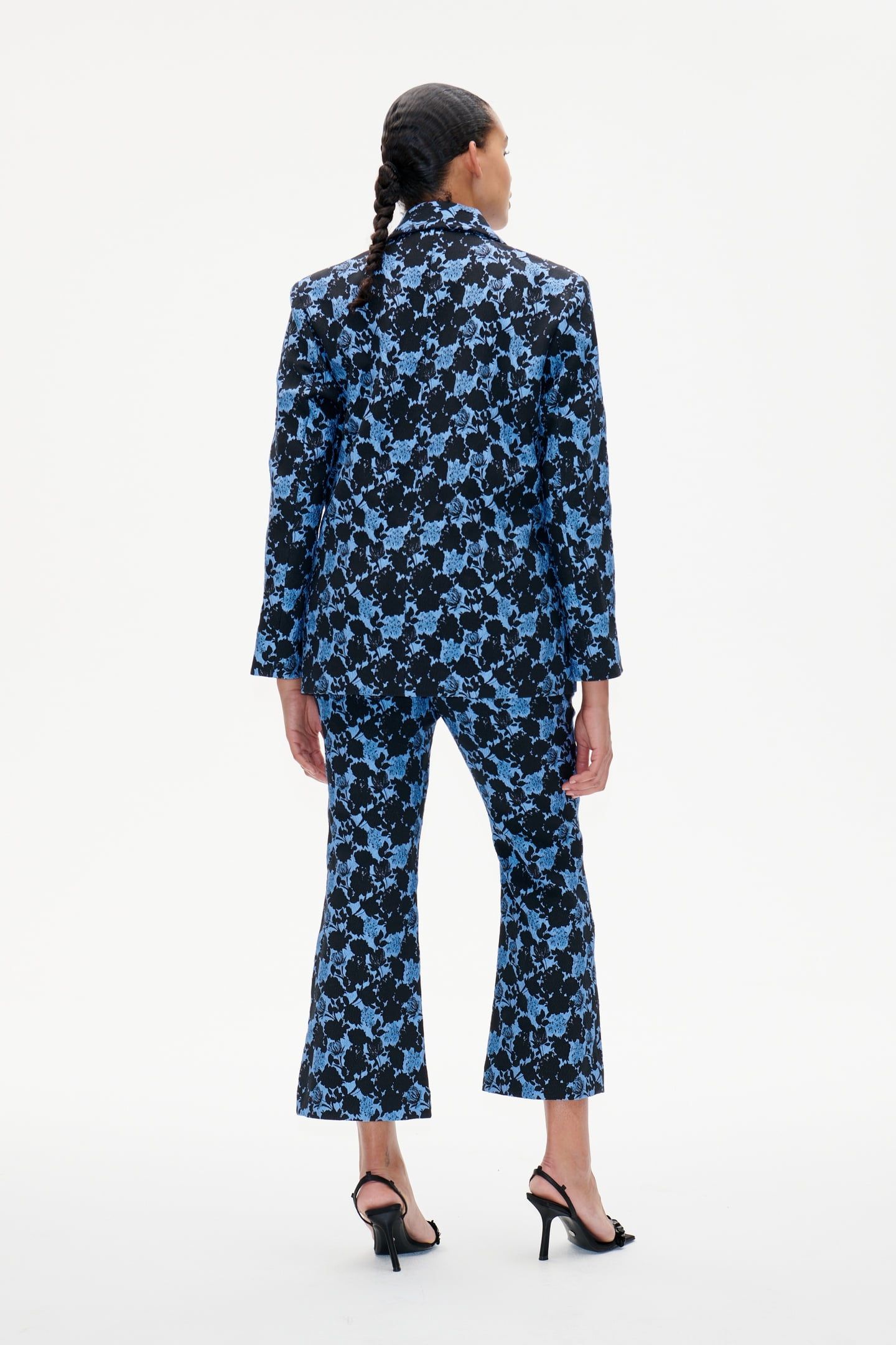 BIA JACKET BLUE FLOWER JACQUARD 2