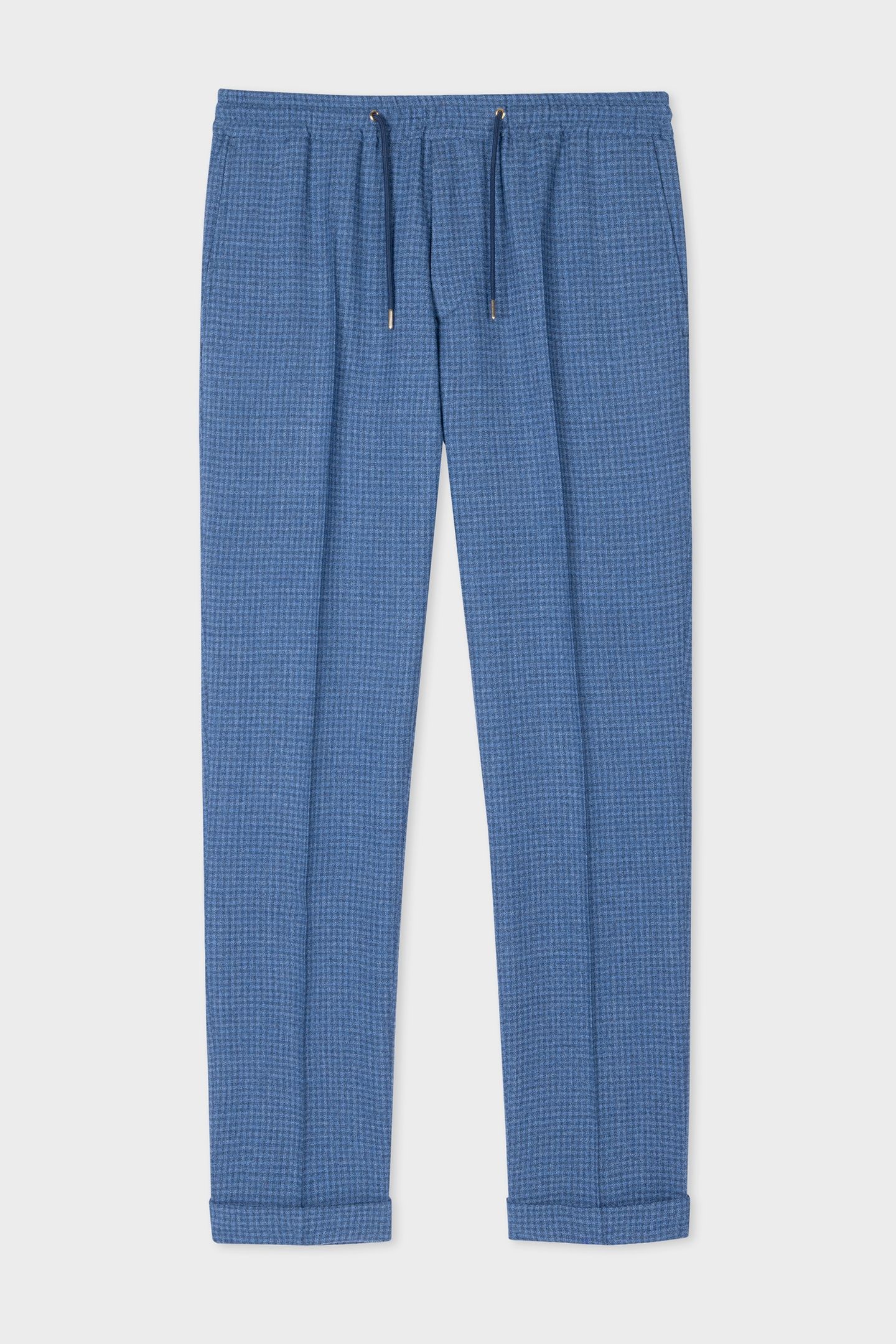 MENS DRAWCORD TROUSER COBALT BLUE 4