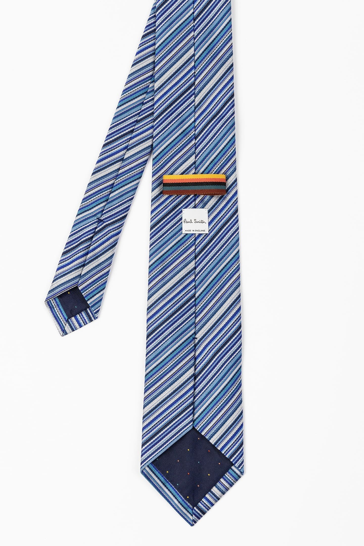 MEN TIE NEW SIG STRIPE NAVY 2