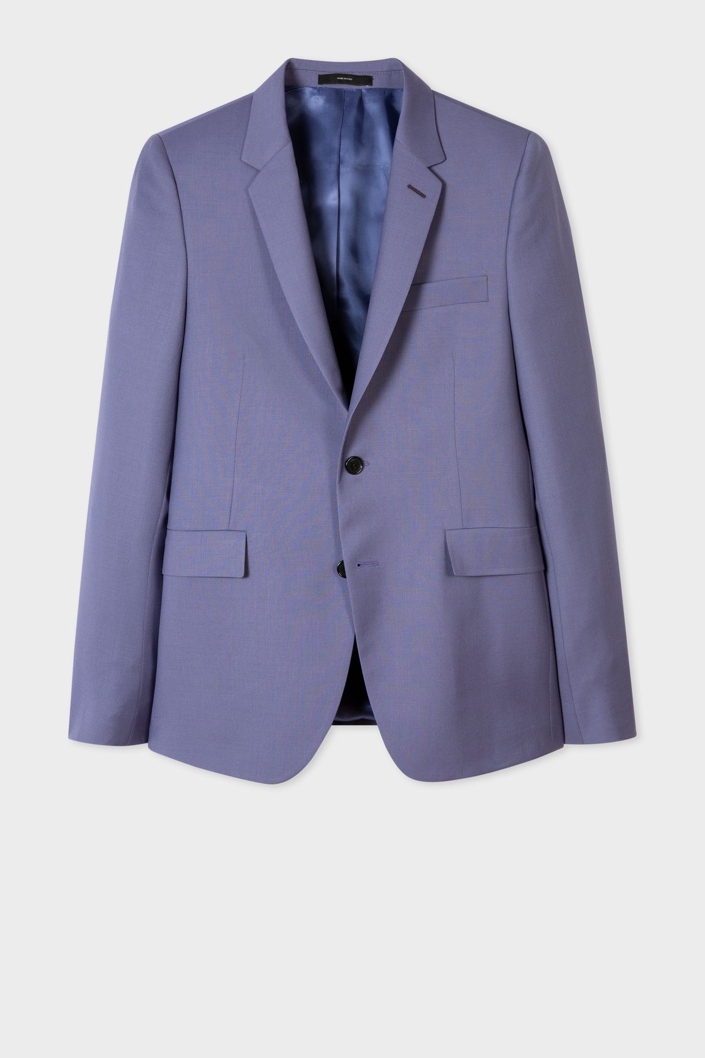 MENS SLIM FIT 2BTN SUIT VIOLET 2