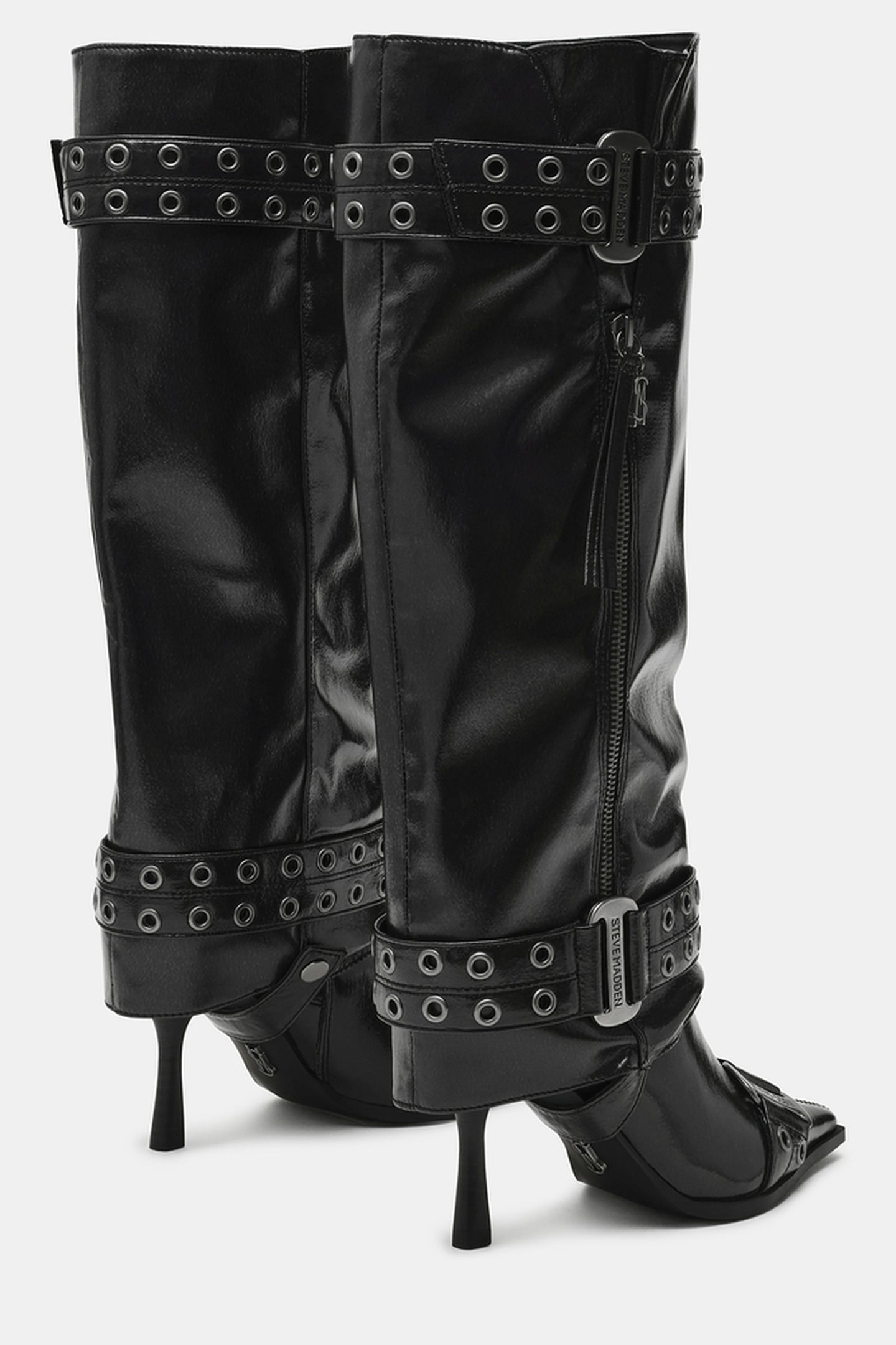 SHOWCASER BOOTS BLACK CRINKLE 3