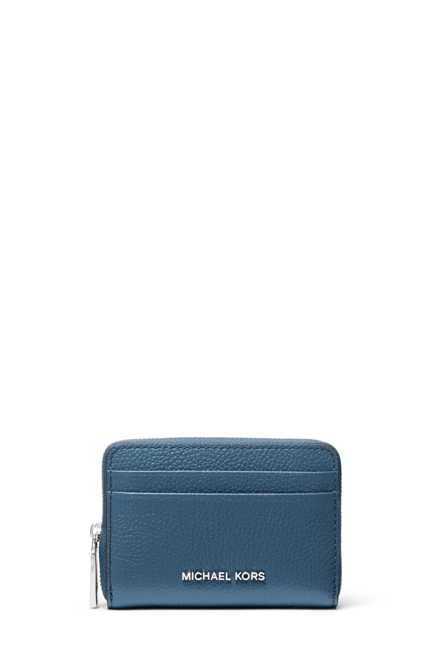 SMALL ZIP AROUND COIN CARD CASE CHAMBRAY 1