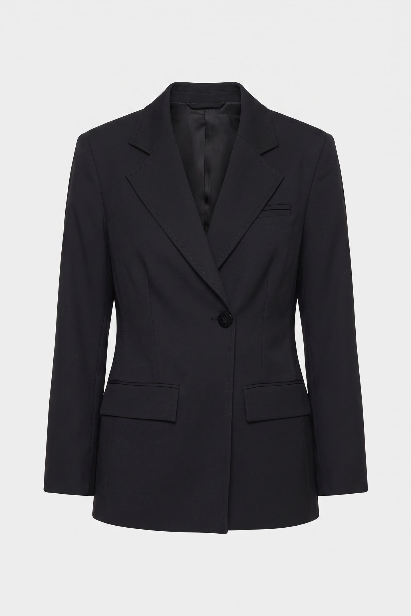 PA JILL SOLID BLAZER BLACK 3