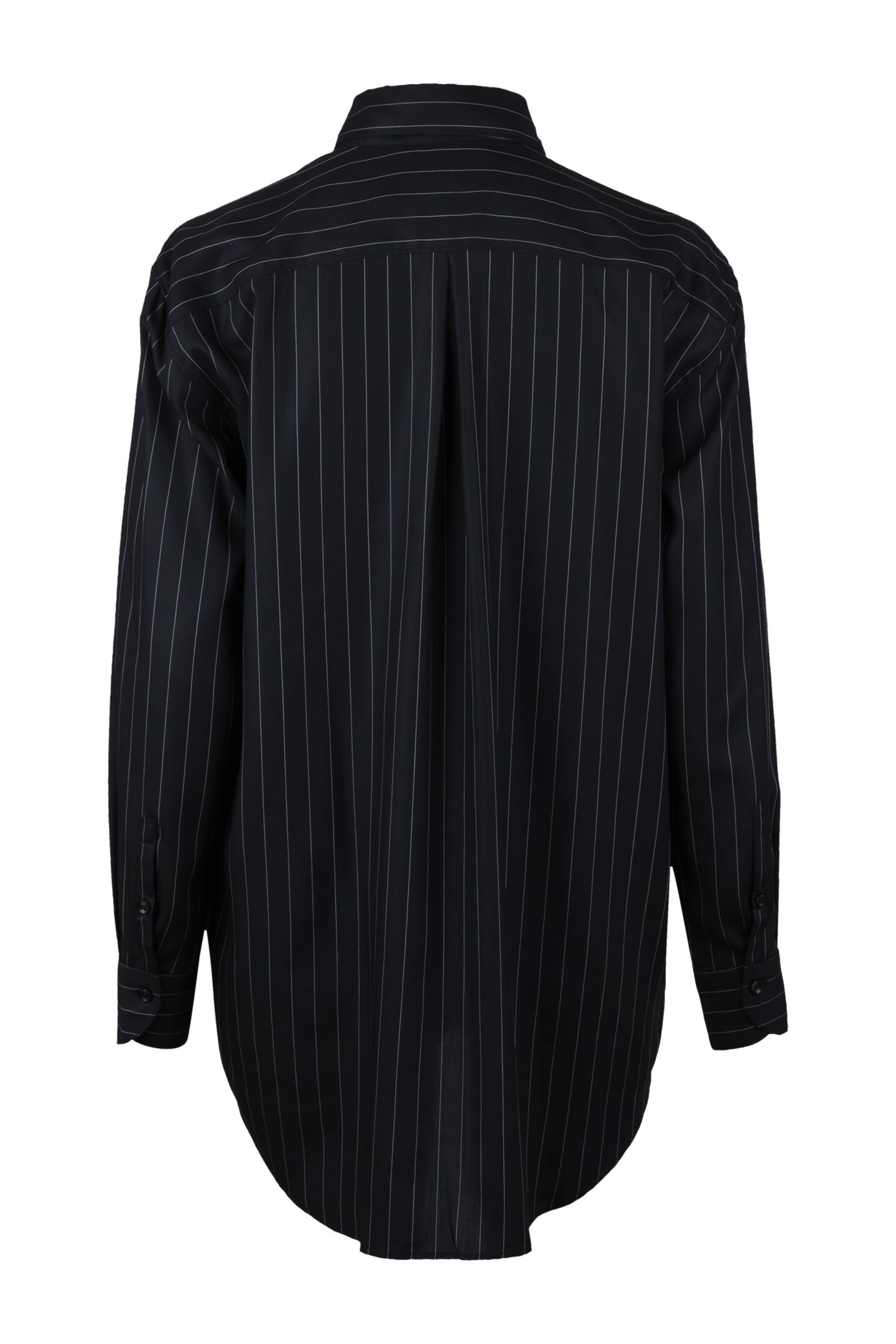 DINA SHIRT, LONG BLACK STRIPE 2