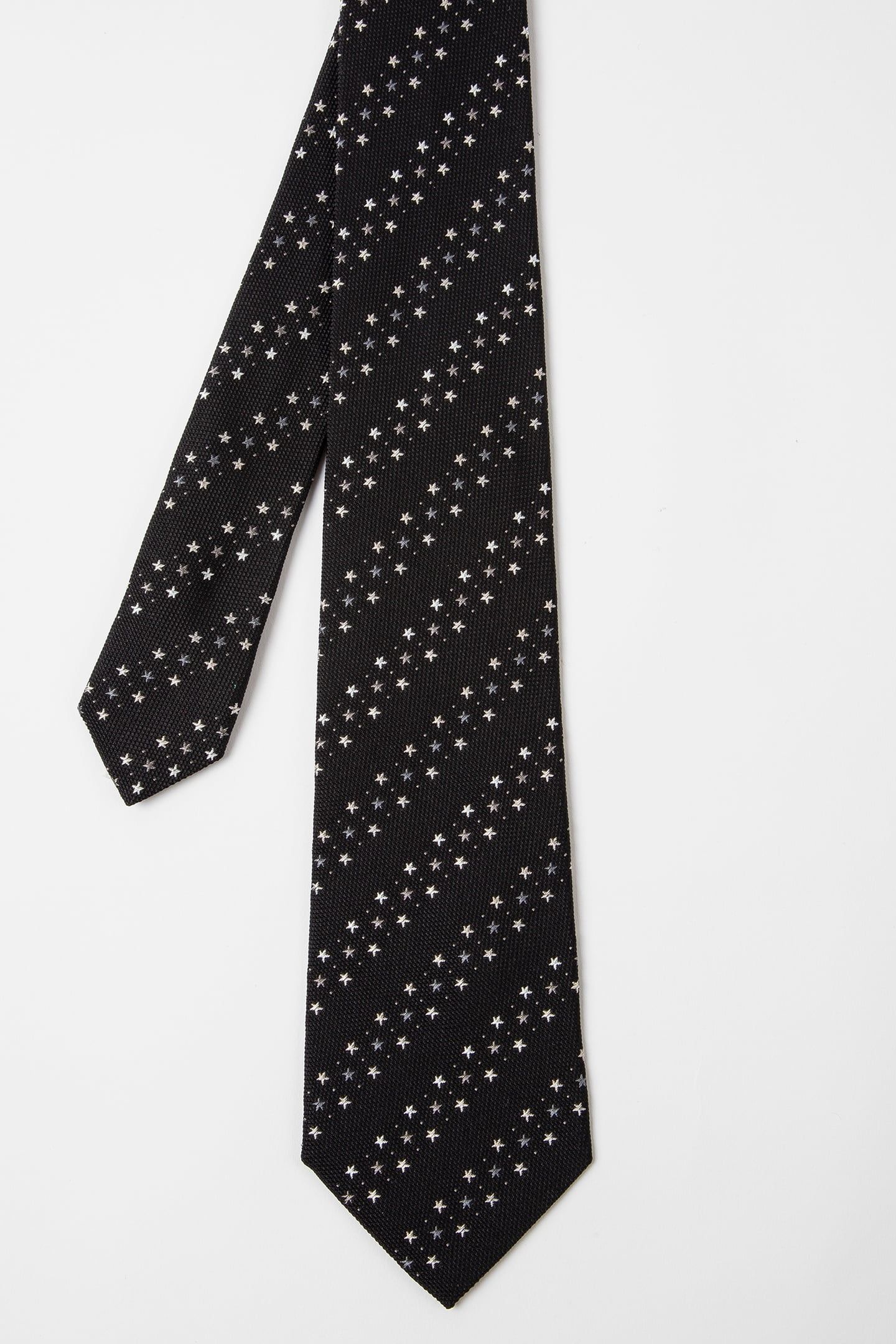 MEN TIE MULTI STARS BLACK 1