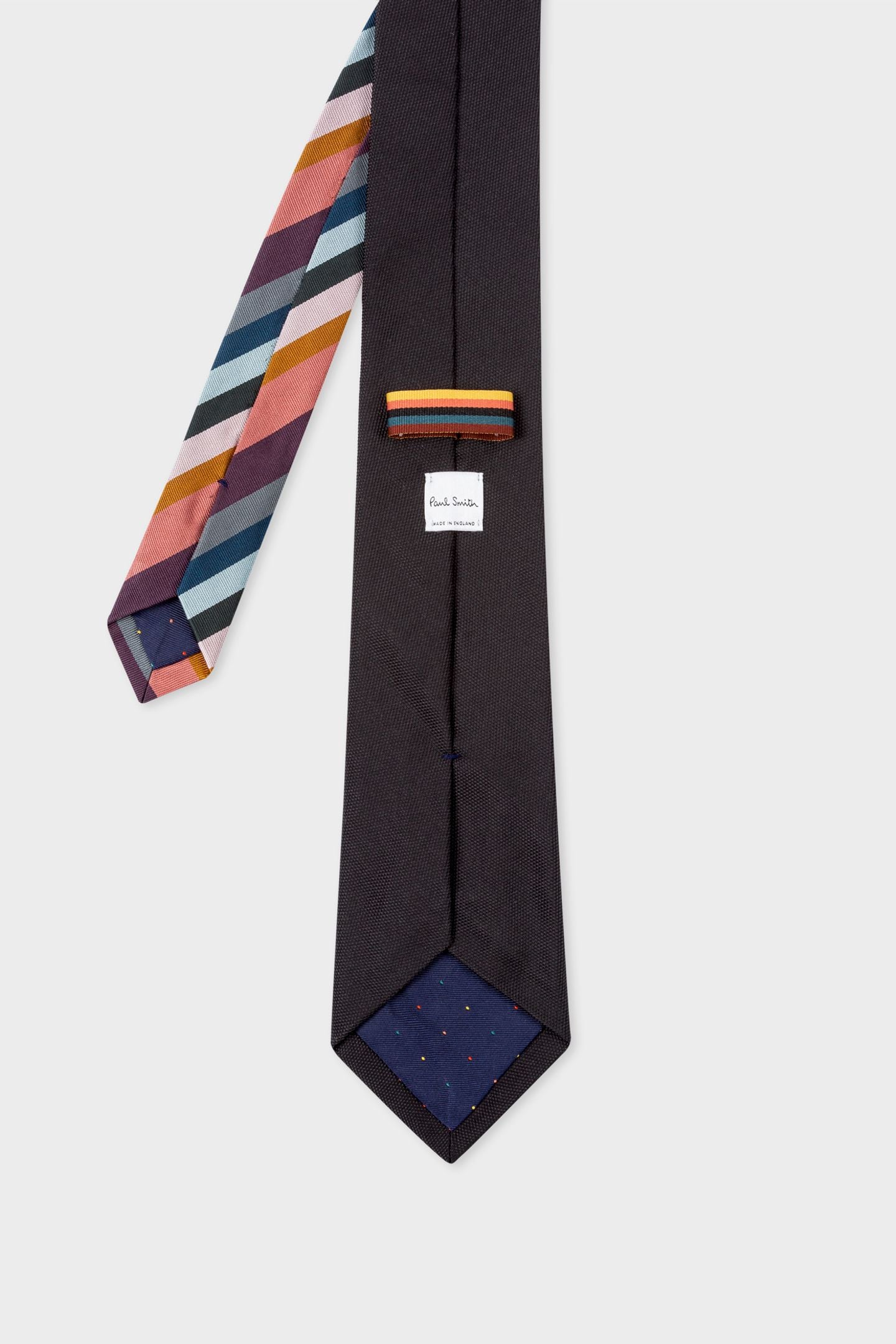 MEN TIE ARTIST TAIL BLACK 4