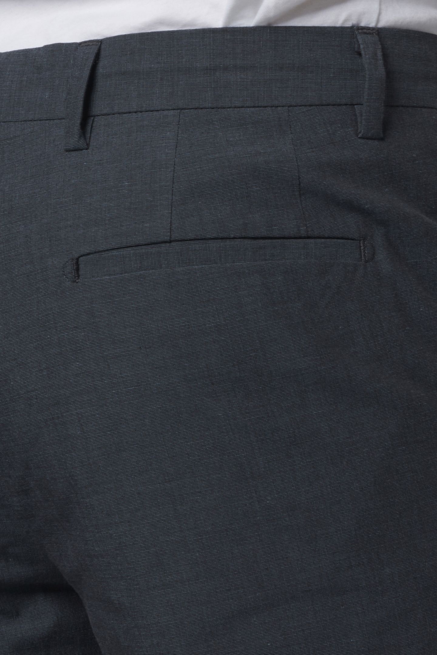 MENS MID FIT CHINO PETROL BLUE 3
