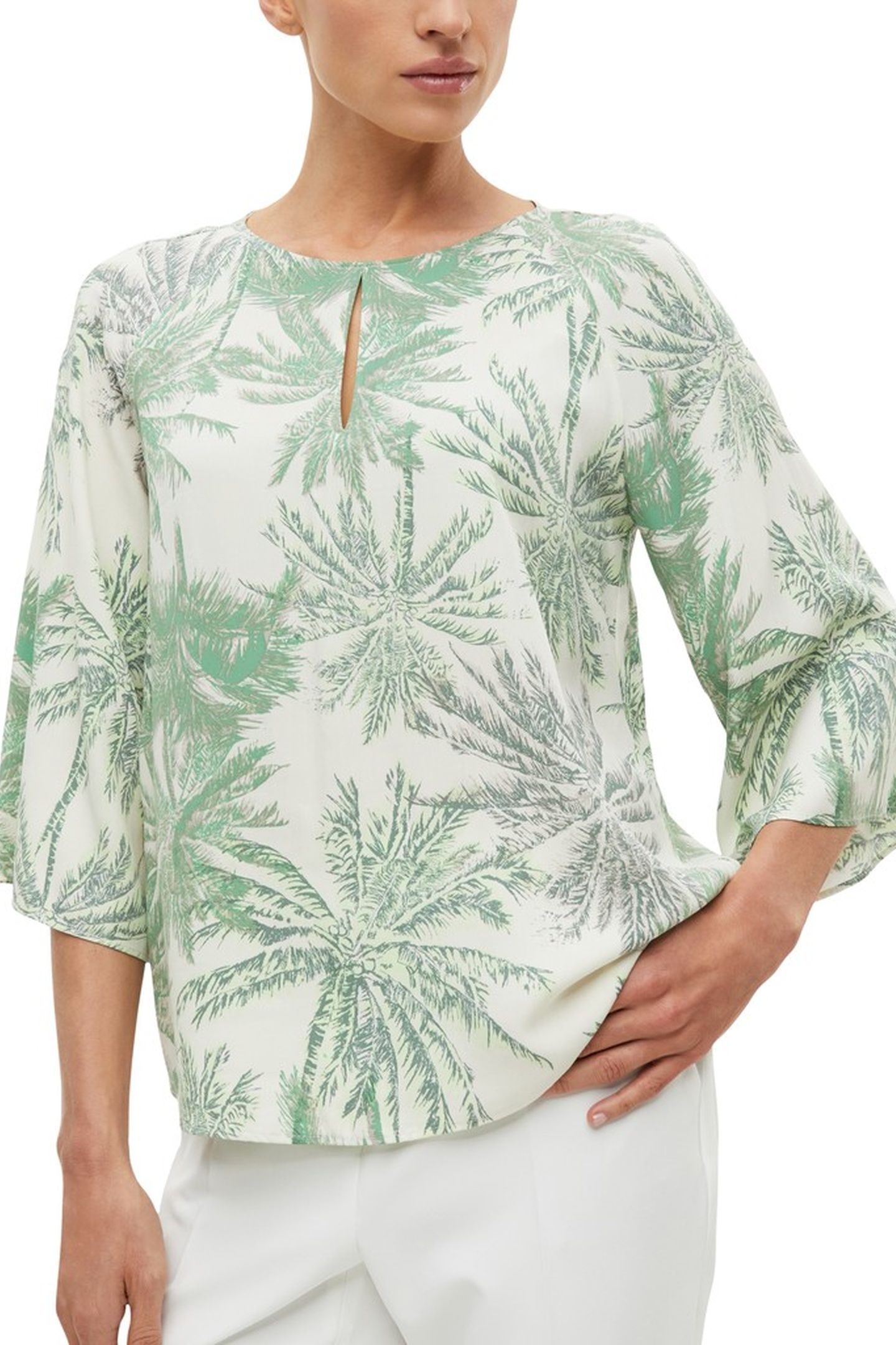 S.OLIVER BLOUSES WHITE 2