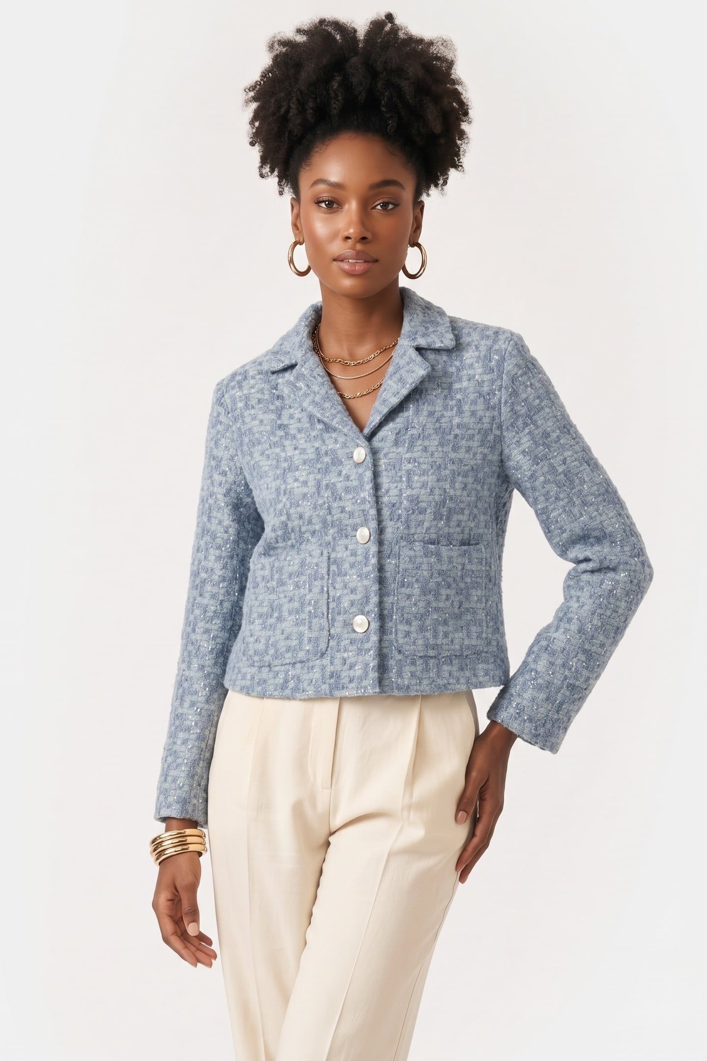 POPPY JACKET JACKET BLUE 1