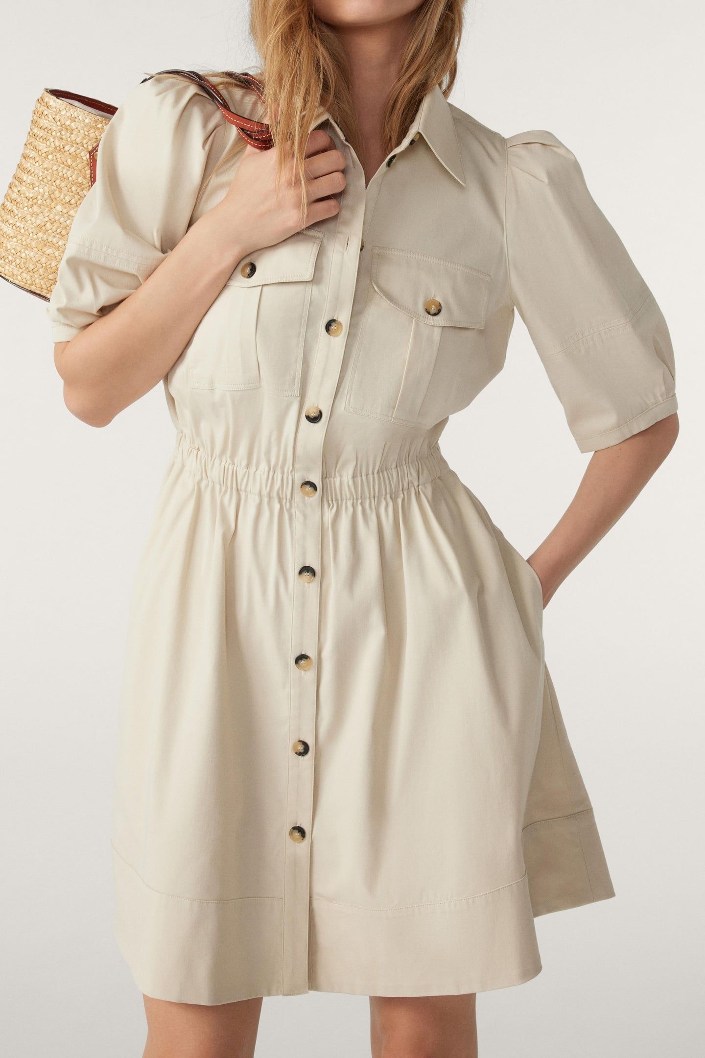 MINI DRESS BEIGE 3