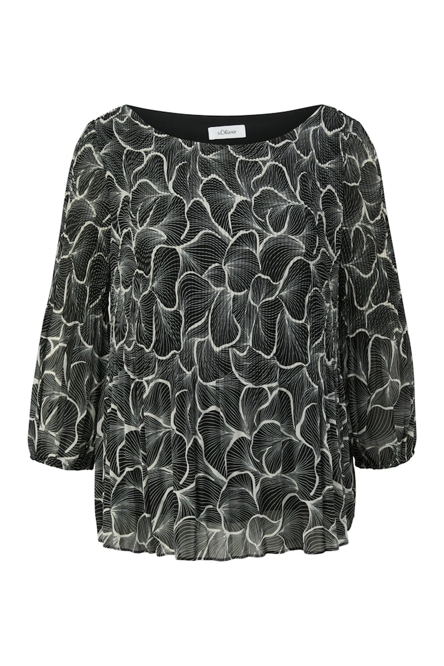 S.OLIVER BLOUSES BLACK 3