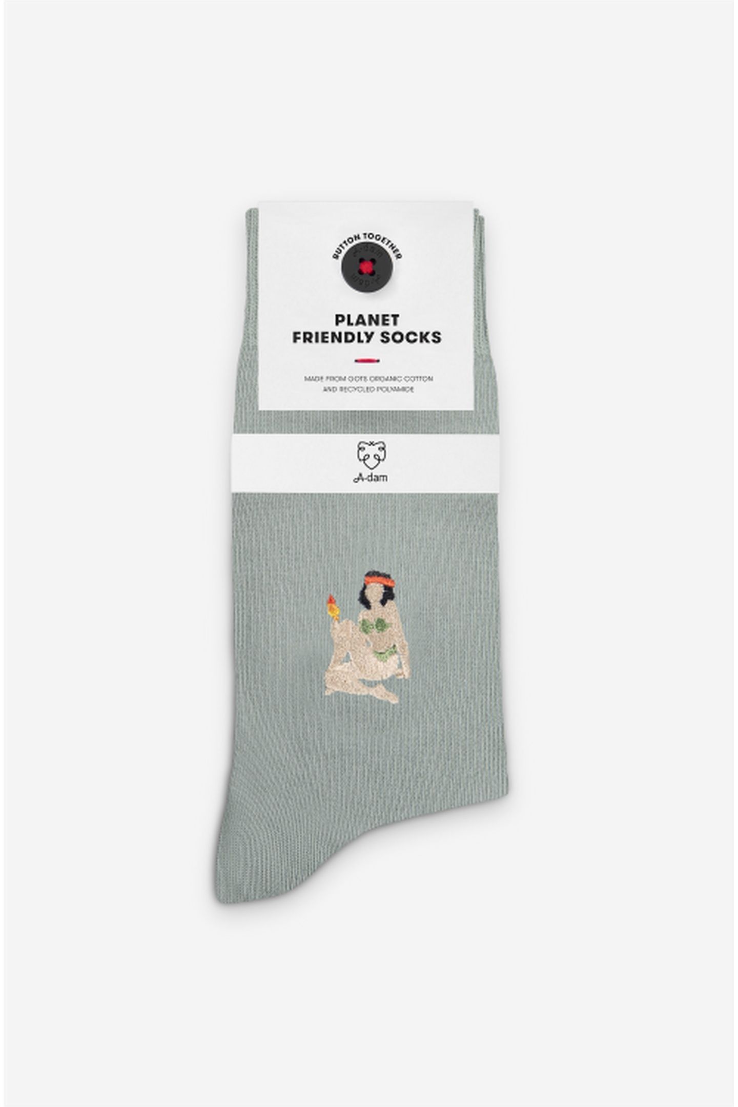 A-DAM 3-PACK CASUAL SOCKS ROCKET GIRL JADEITE 3