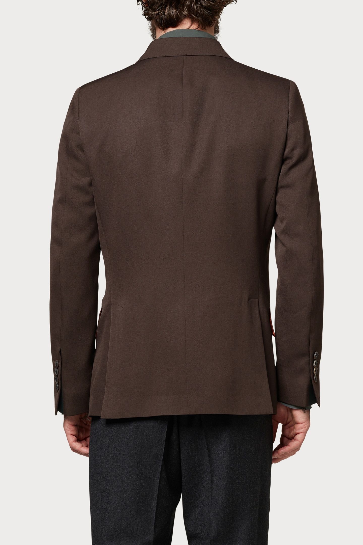 MENS DB JACKET DARK BROWN 6