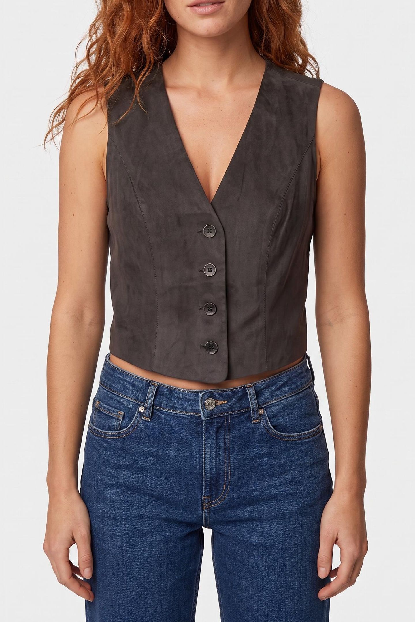 CELESTINE FLUID VEST JET BLACK A996 1