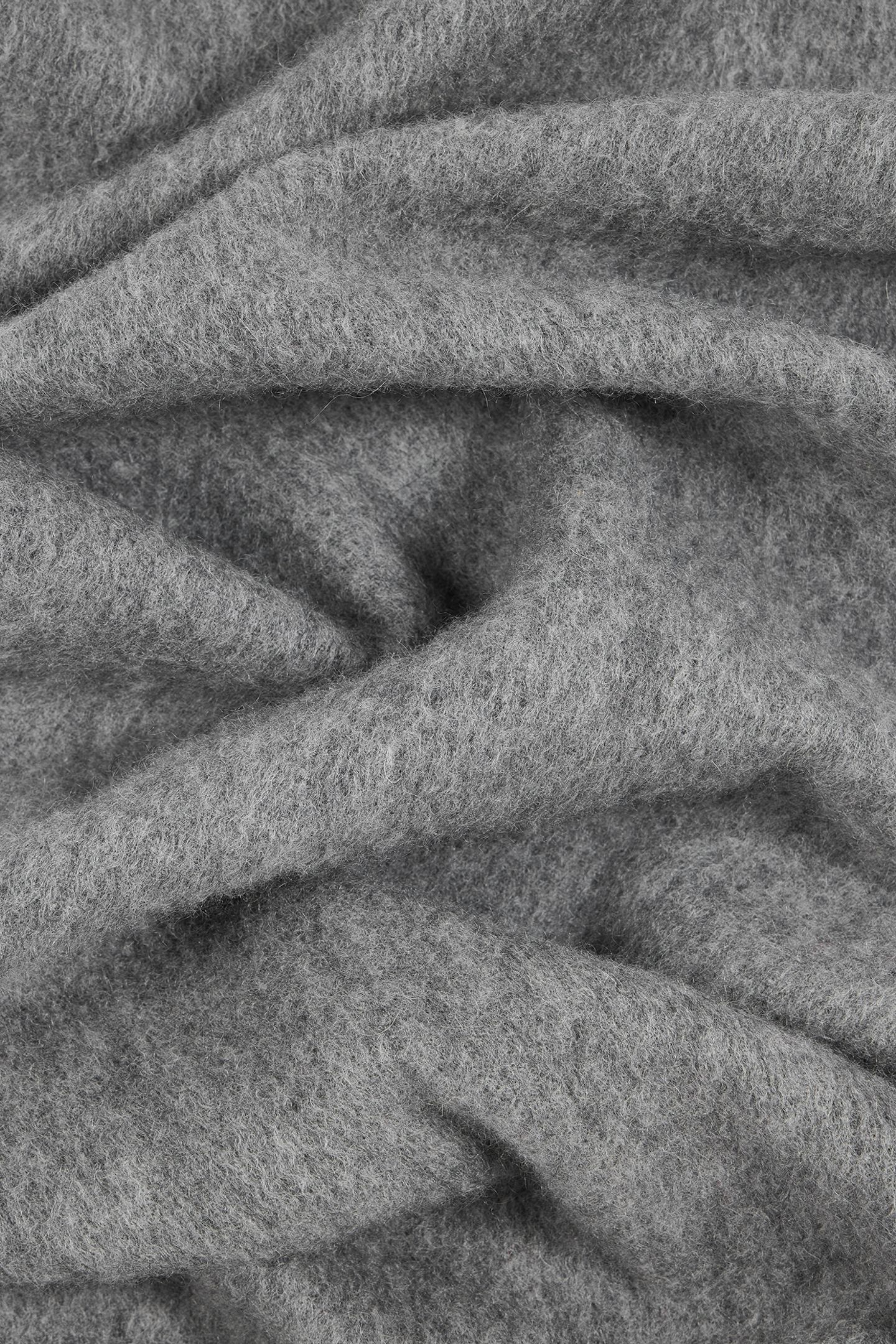 MEN SCARF CASHMERE LOGO SLATE 5