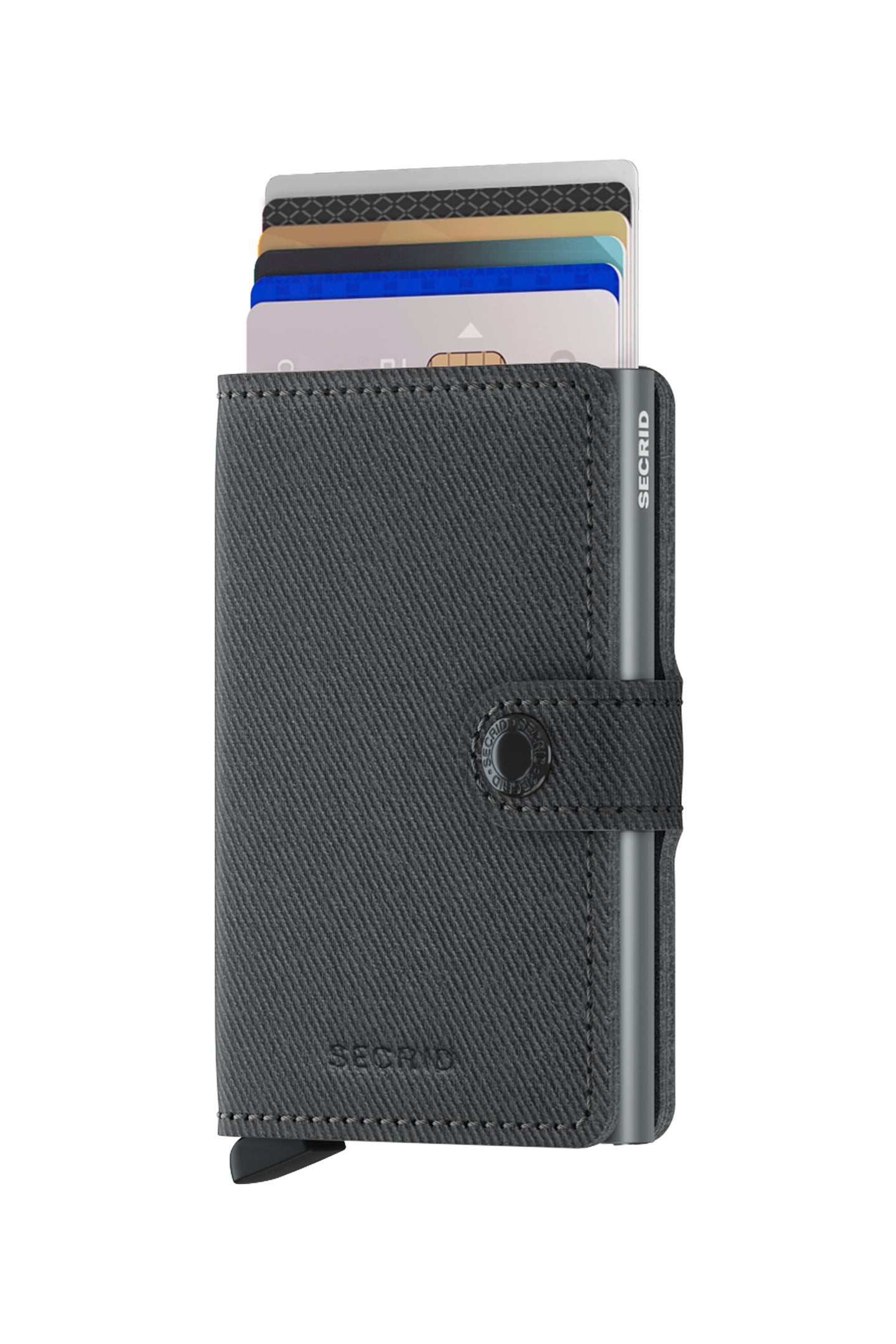 UNISEX MINIWALLET TWIST GREY 2