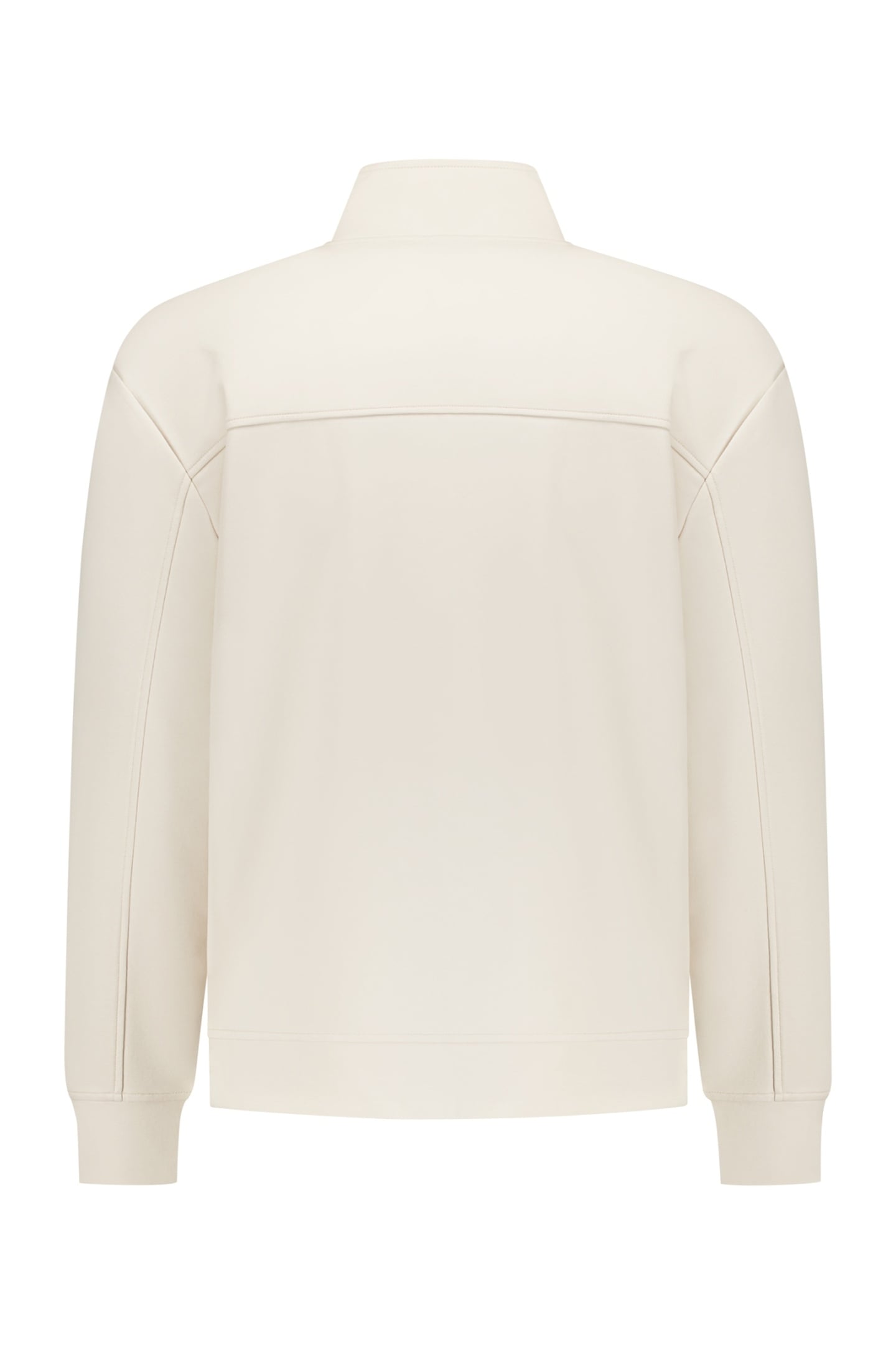 SWEATER FULL ZIP STONE 6