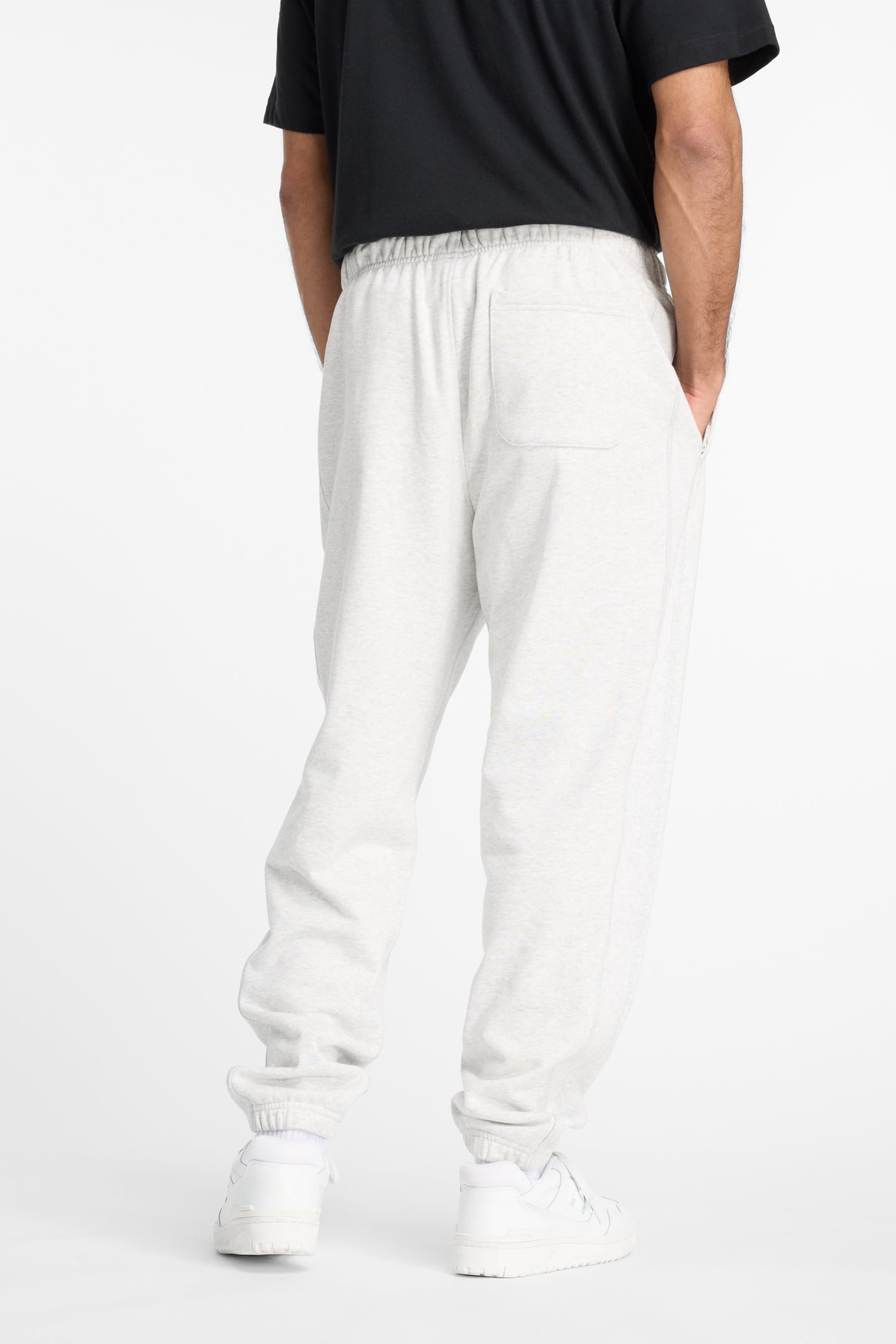 ATHLETICS FRENCH TERRY JOGGER ASH 3