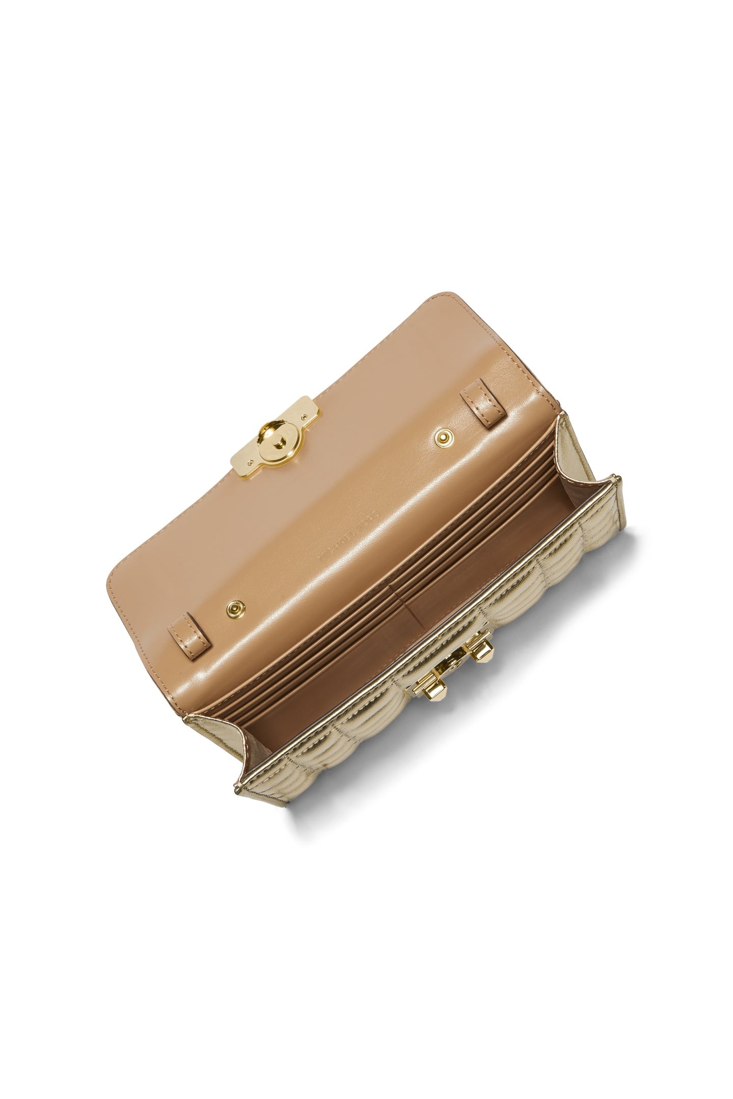 LARGE WLLT ON CHAIN CROSSBODY PALE GOLD 3