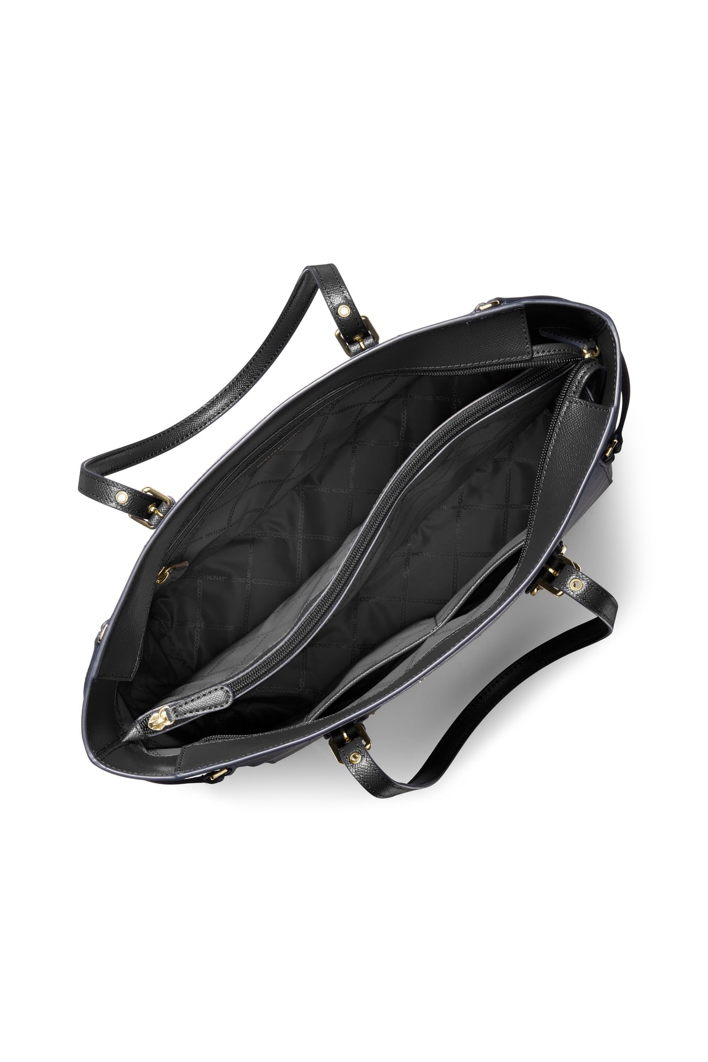 MEDIUM TOP ZIP TOTE BLACK 4