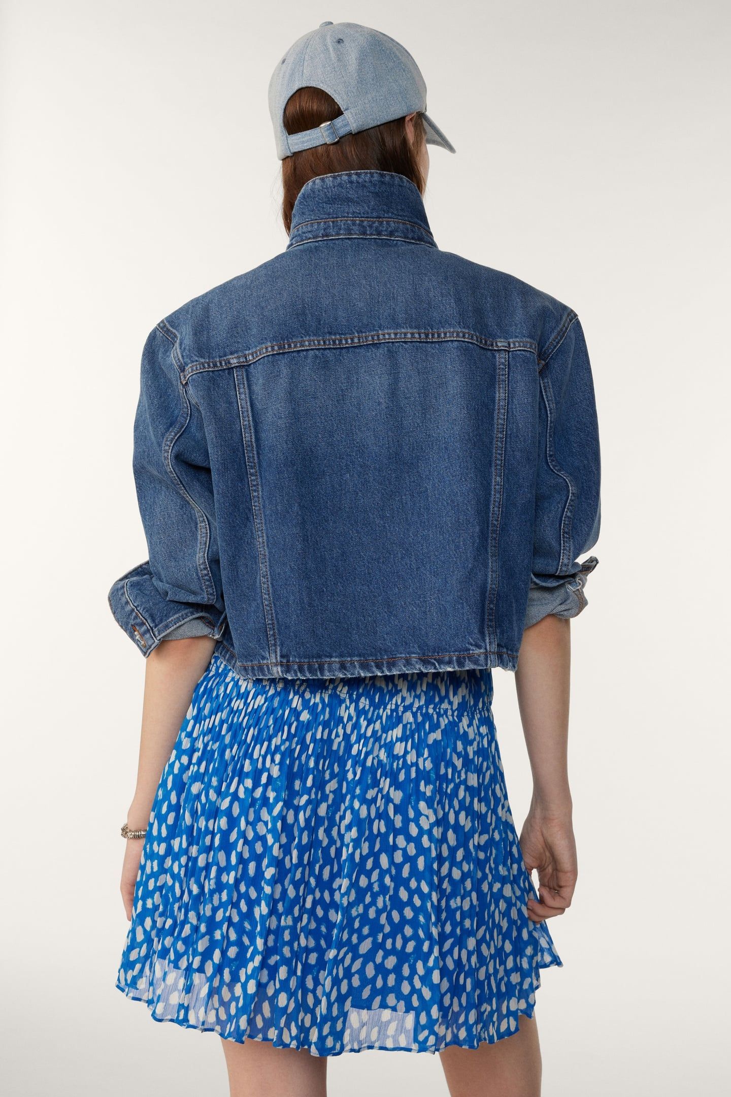 MINI SKIRT BLUE 2