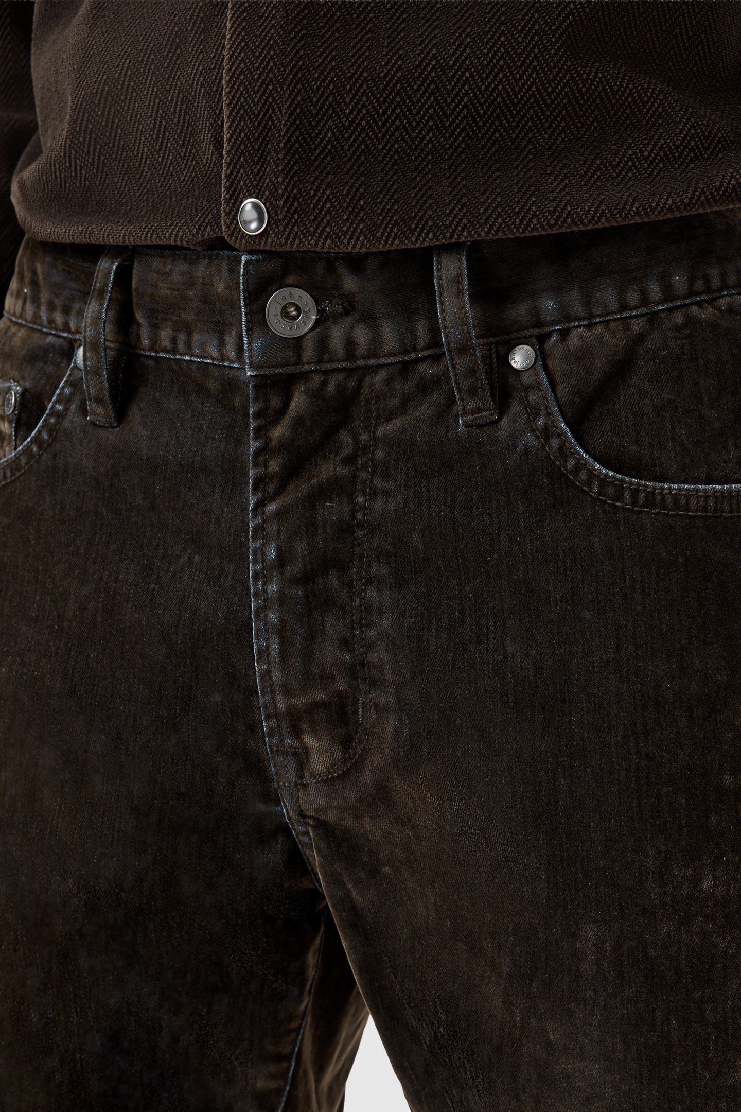 J702 - SLIM FIT - LUCA WASH DARK BROWN 3