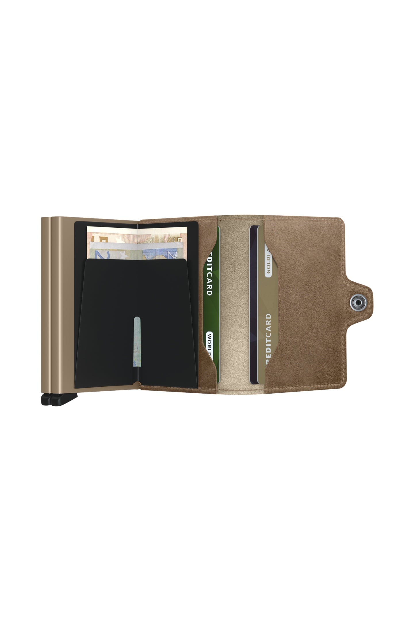 UNISEX TWINWALLET VINTAGE TAUPE 4